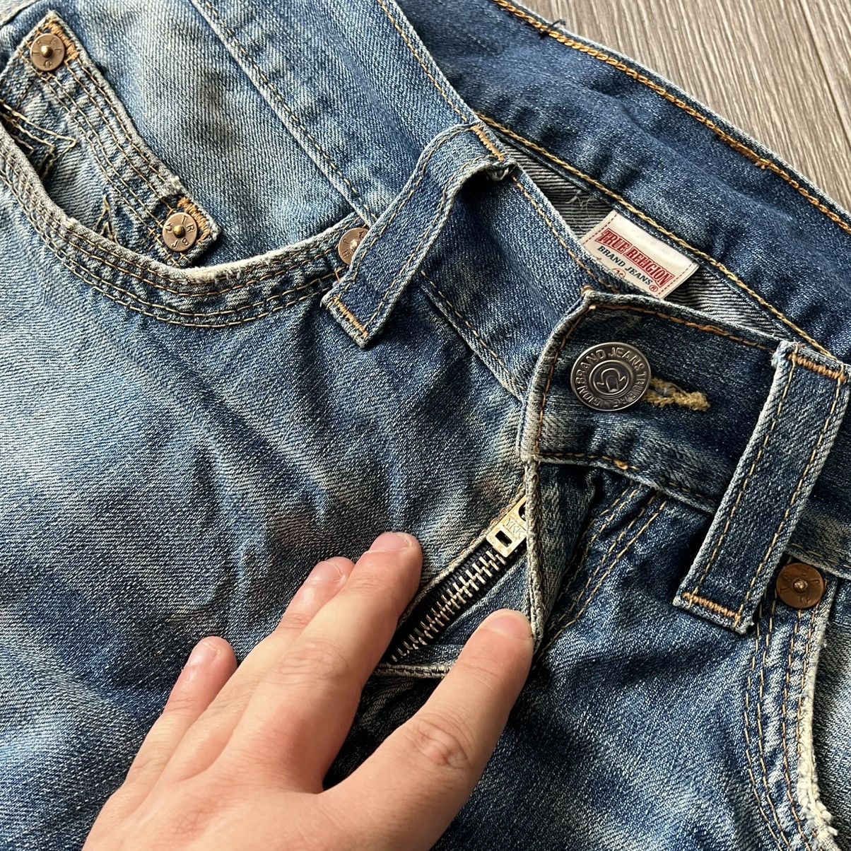 True Religion Vintage True Religion Denim Shorts Y2K Size US 31 - 12 Thumbnail