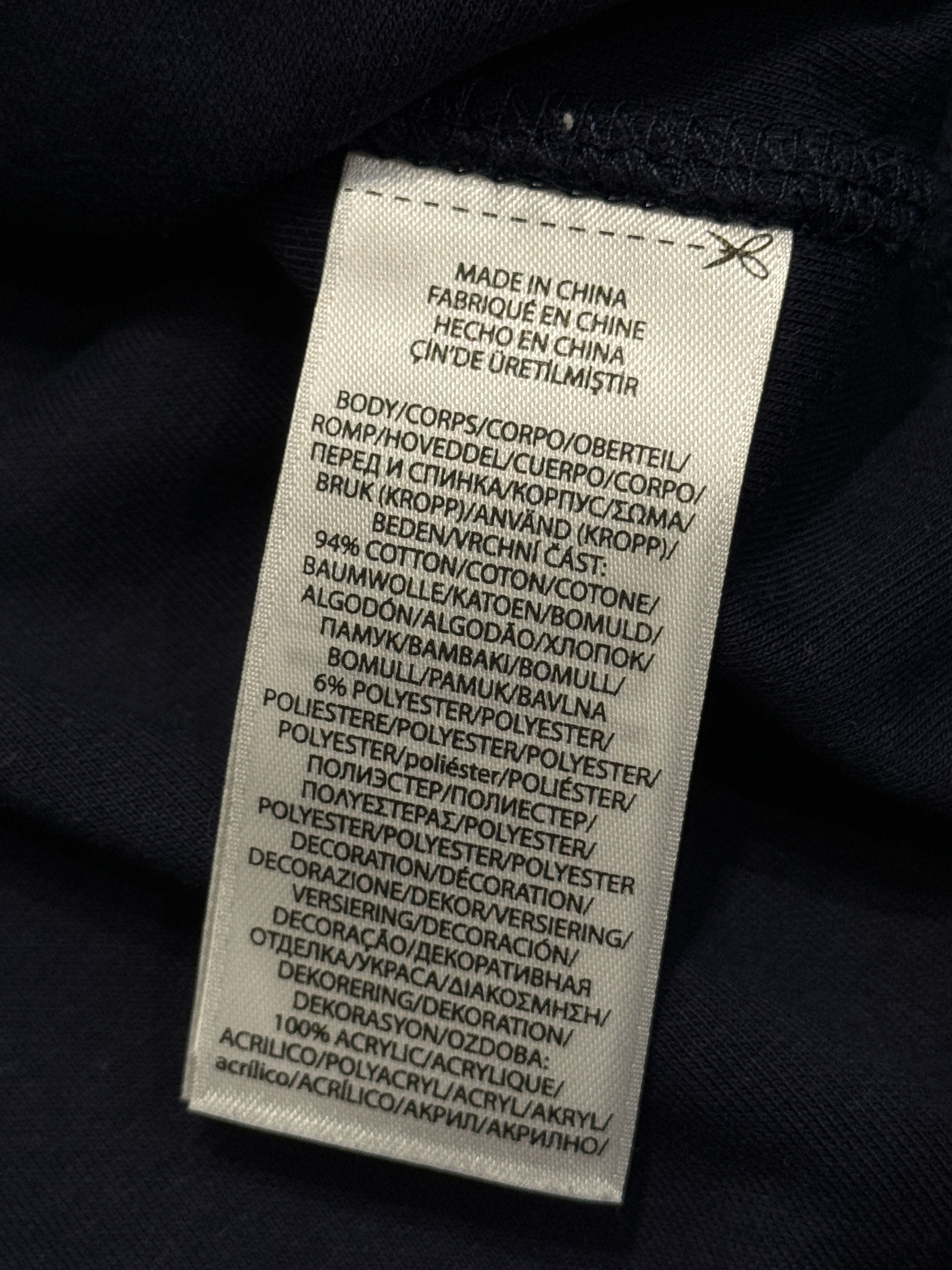 Polo Ralph Lauren Polo Ralph Lauren navy embroidered sweatshirt Size US S / EU 44-46 / 1 - 4 Thumbnail