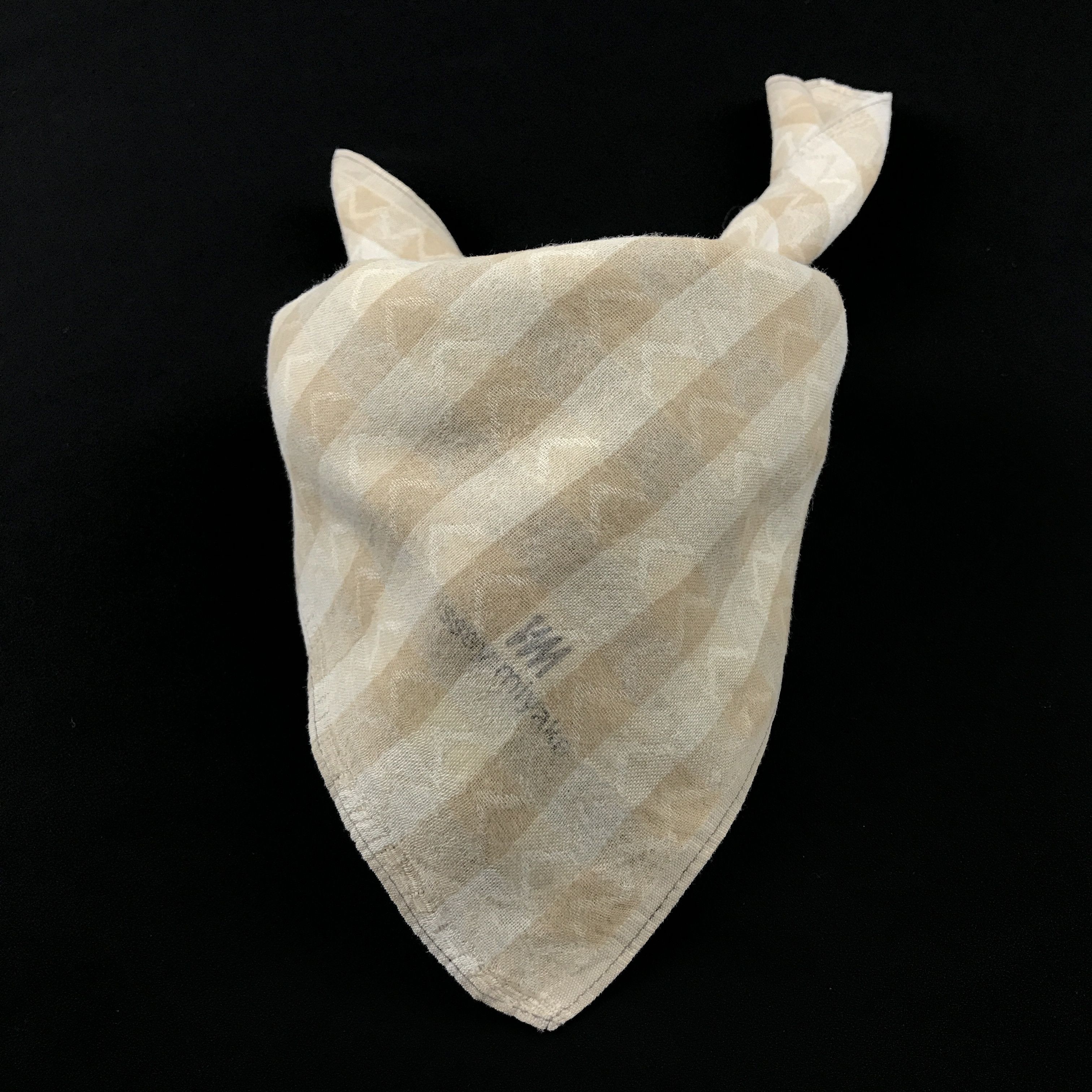 Issey Miyake × Japanese Brand × Vintage Issey Miyaki Embroidery Bandana Neckerchief Handkerchief Size ONE SIZE - 4 Thumbnail