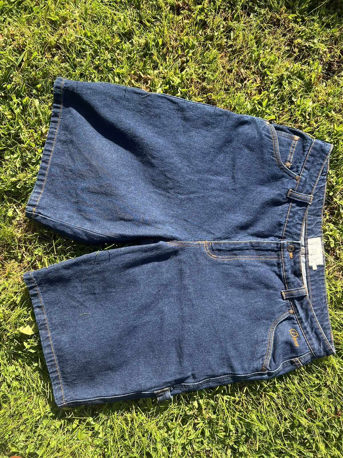 Dime Dime Denim Classic Jean Shorts - Indigo Size US 36 / EU 52 - 9 Thumbnail