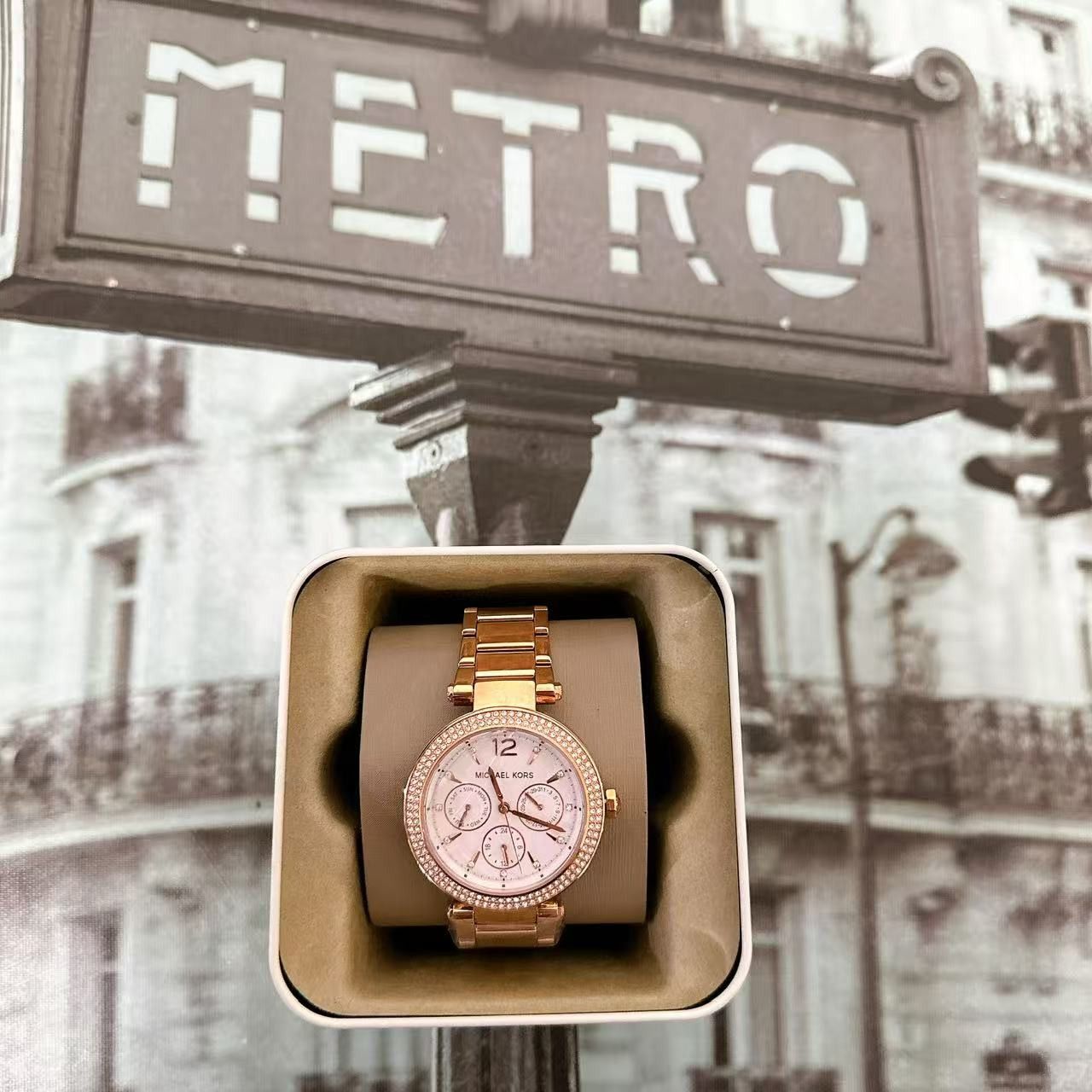 Michael Kors Michael Kors MK5781 Parker Multifunction Rose Gold Watch Size ONE SIZE - 2 Thumbnail