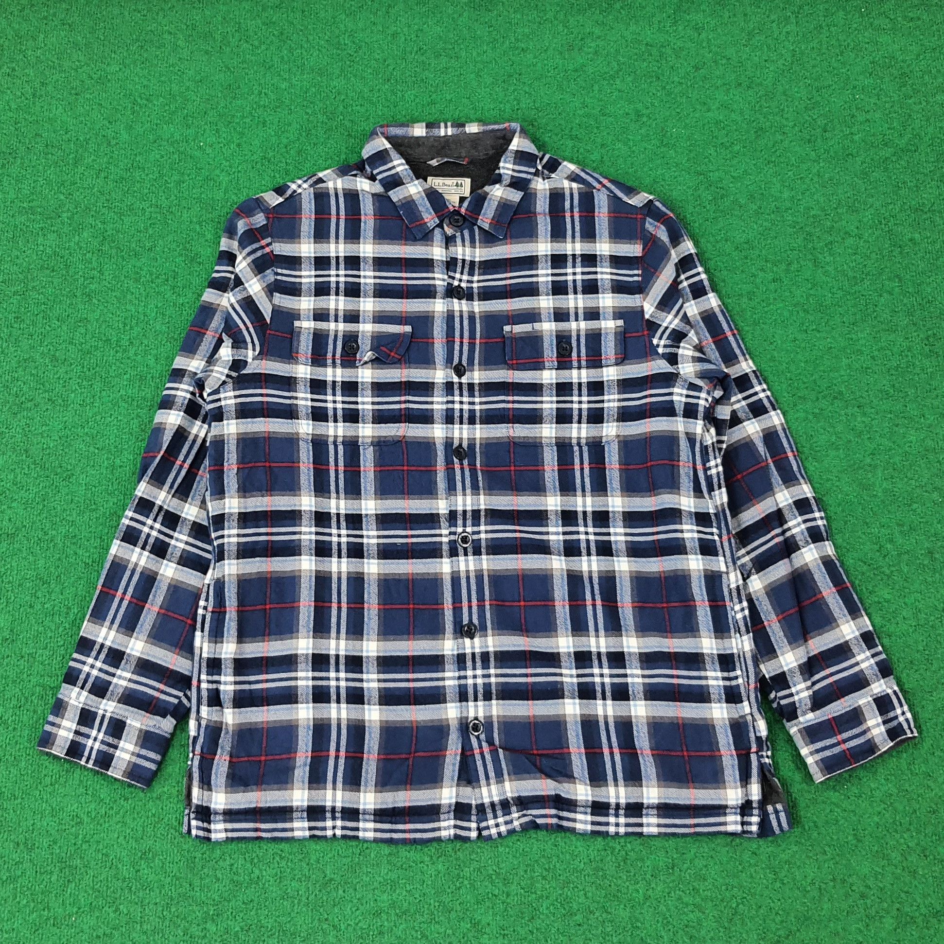 L.L. Bean Vintage L.L. Bean Button Up Shacket C249N14 Size US M / EU 48-50 / 2 - 1 Thumbnail