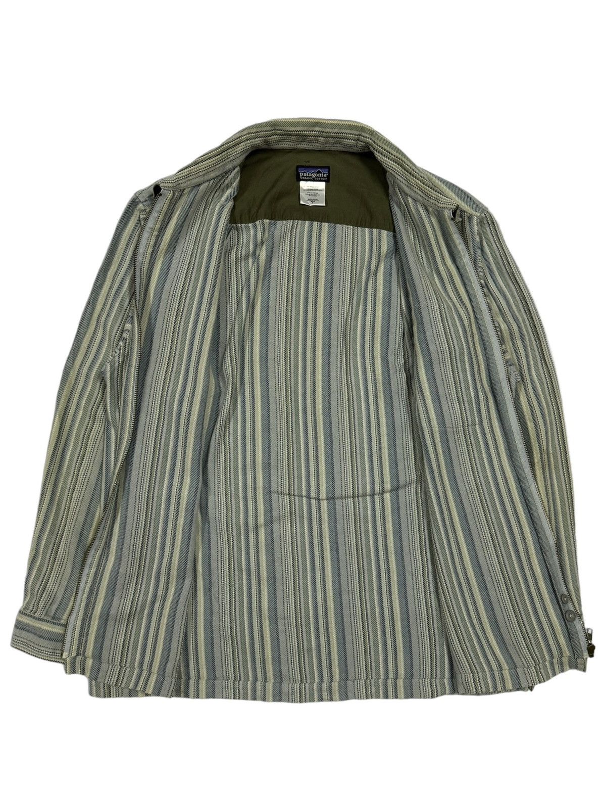 Patagonia 2000’s Patagonia Organic Cotton Hickory RhyTHM SERIES Zip up Size US S / EU 44-46 / 1 - 2 Thumbnail
