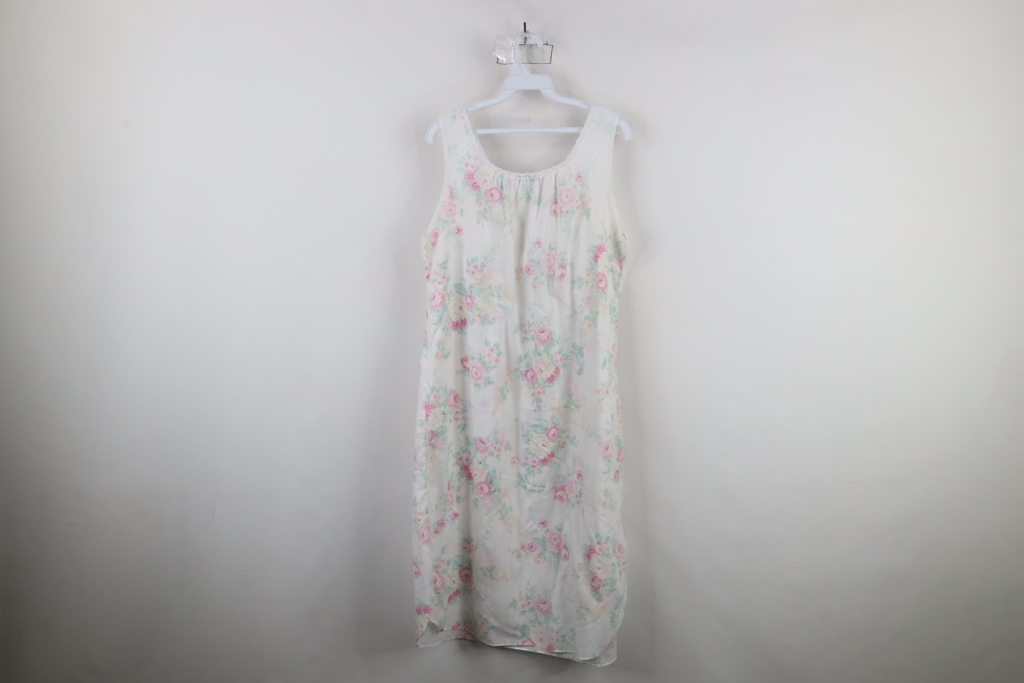 Vintage Vintage 90s Miss Elaine Lace Sleeveless Night Gown Shirt USA Size M / US 6-8 / IT 42-44 - 11 Thumbnail