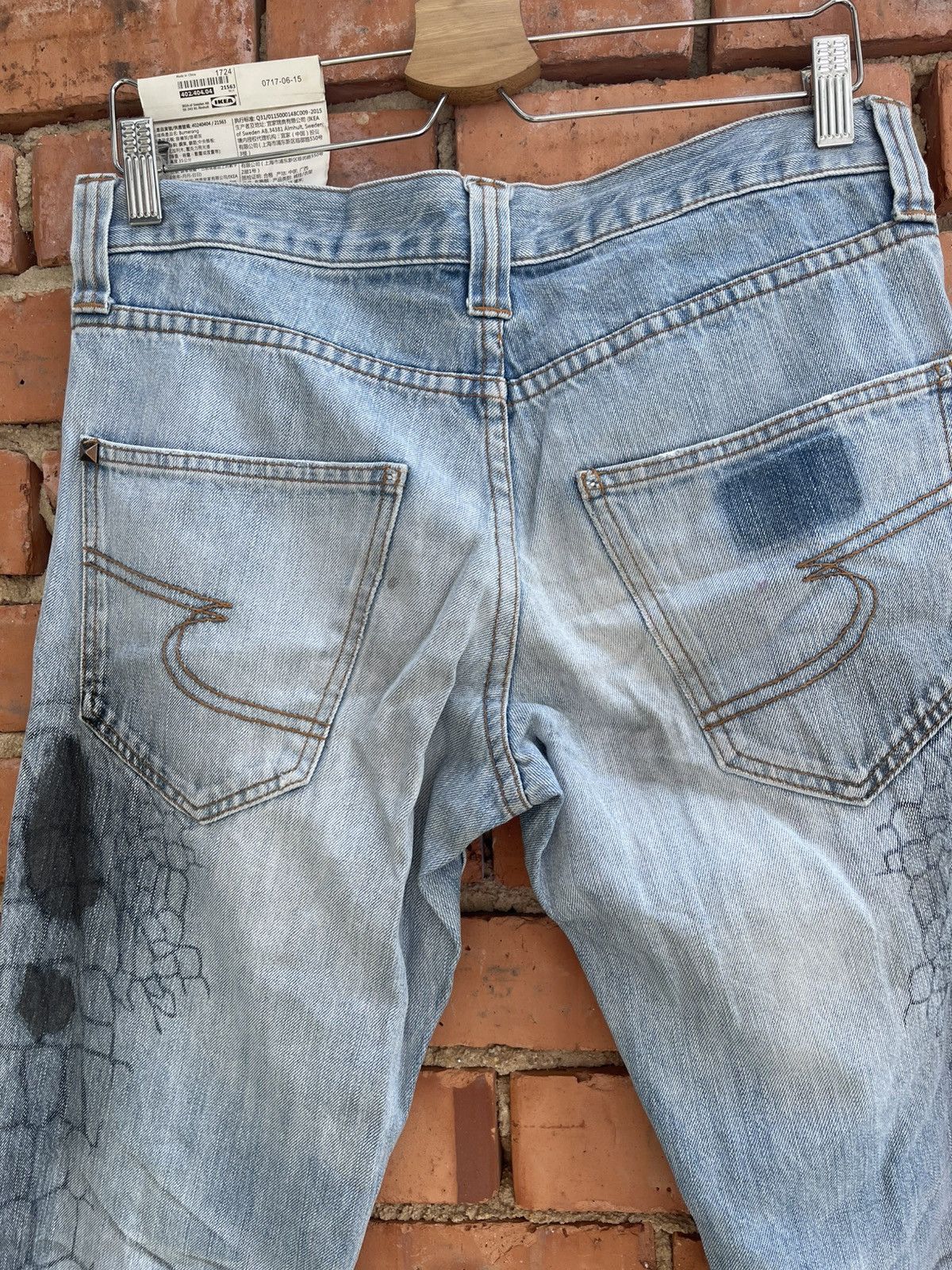 semanticdesign Very Rare Vintage Brand Semantic Design Flared Jeans 2000s Size US 32 / EU 48 - 11 Thumbnail