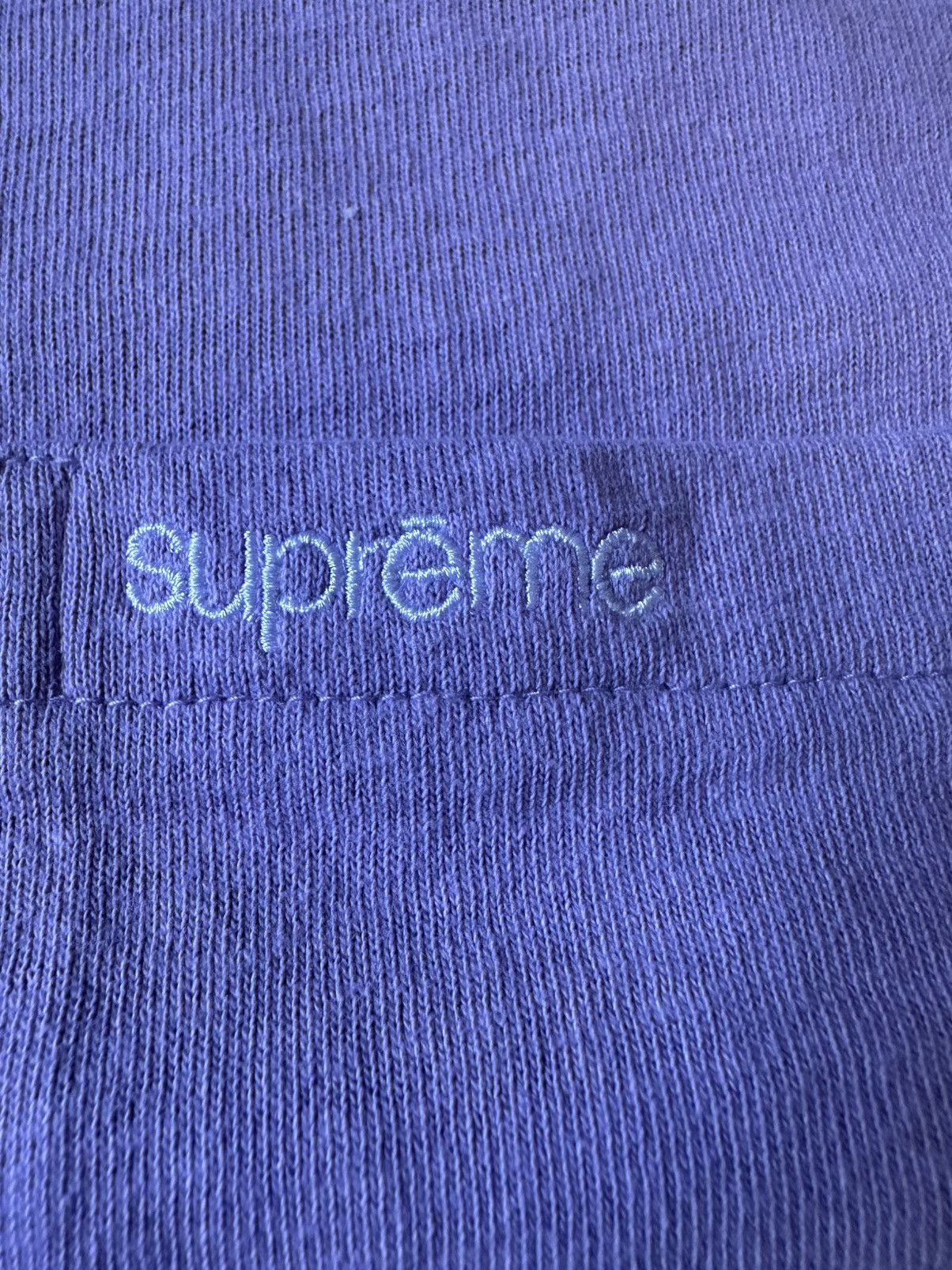Supreme SUPREME S/S POCKET TEE FW24 PURPLE SMALL Size US S / EU 44-46 / 1 - 3 Thumbnail