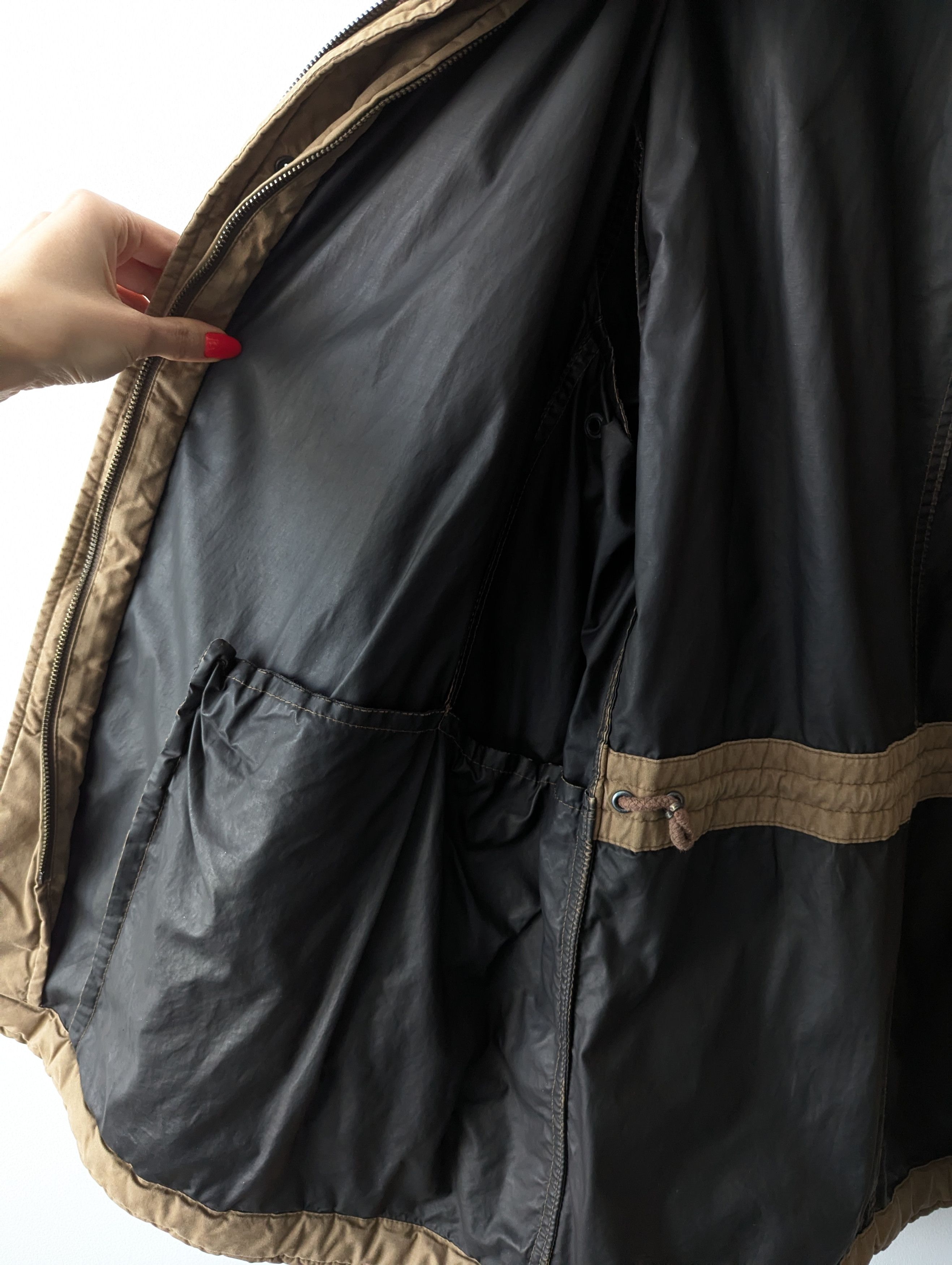 Strellson Vintage STRELLSON Swiss Military Zip Hooded Jacket beige Size US XL / EU 56 / 4 - 13 Thumbnail