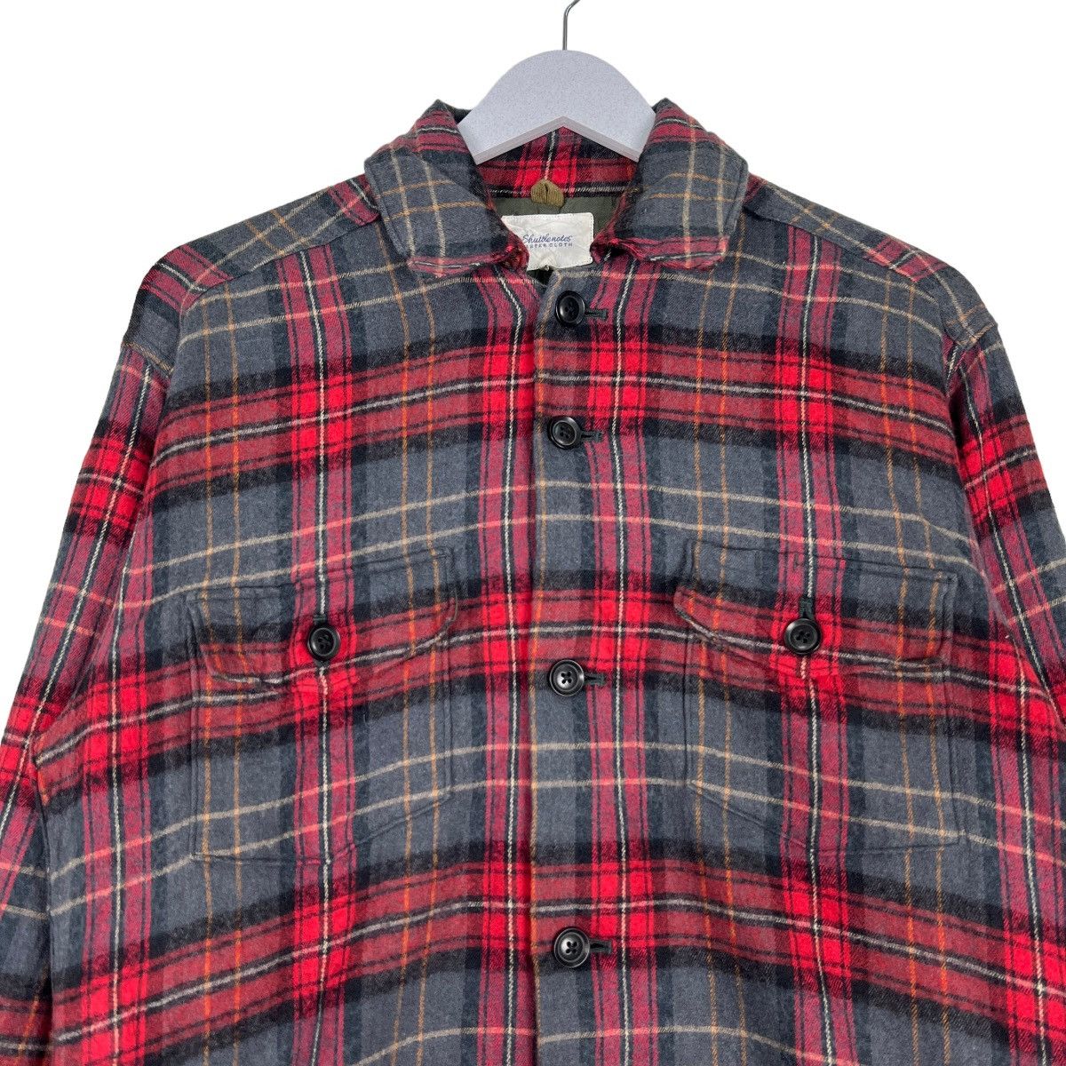 Shuttle Notes 🔥 SHUTTLE NOTES PLAID SHIRTS JACKET MADE IN JAPAN Size US M / EU 48-50 / 2 - 3 Thumbnail