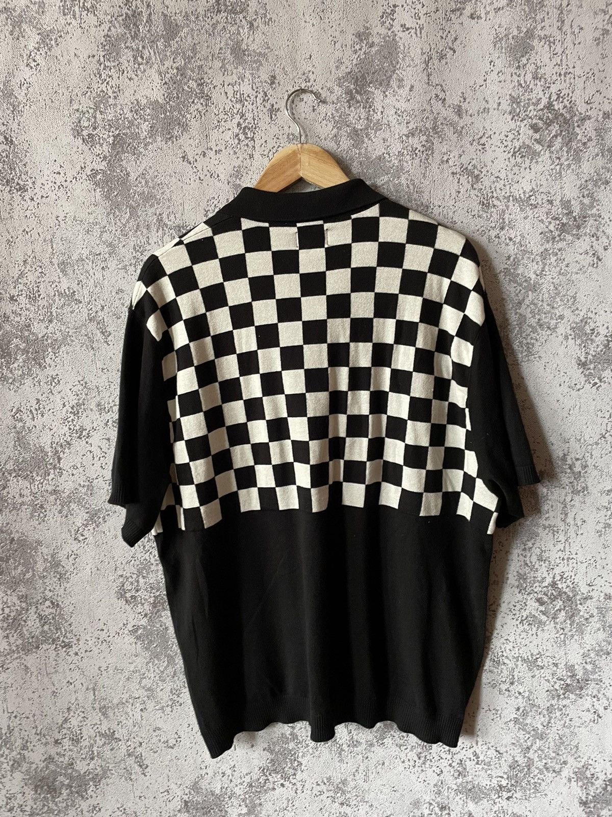 Supreme Supreme Checkered Zip Polo Size US XL / EU 56 / 4 - 7 Thumbnail