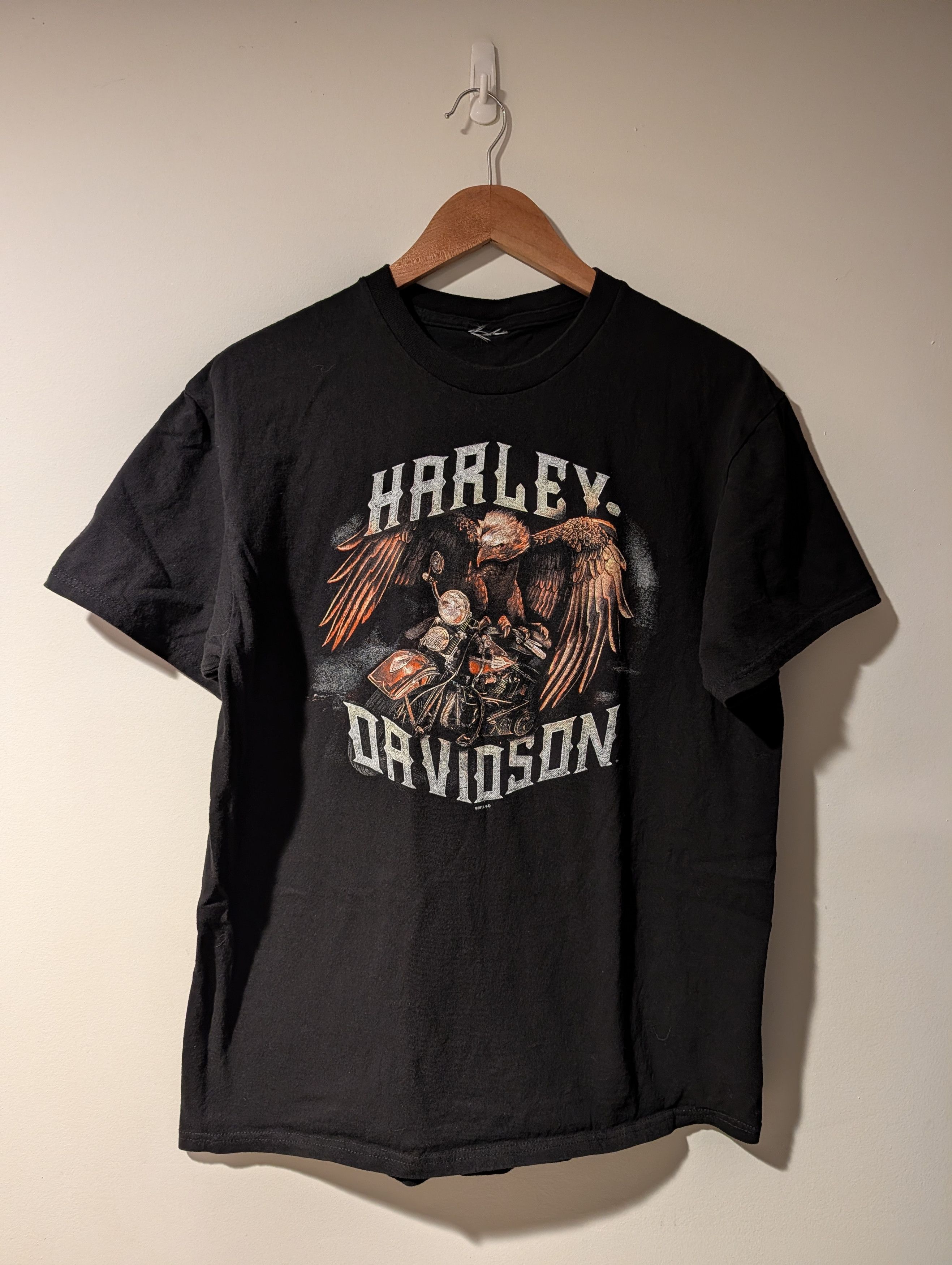 Harley Davidson Harley Davidson Motorcycle Eagle Animal Nature T-Shirt Size US M / EU 48-50 / 2 - 1 Thumbnail