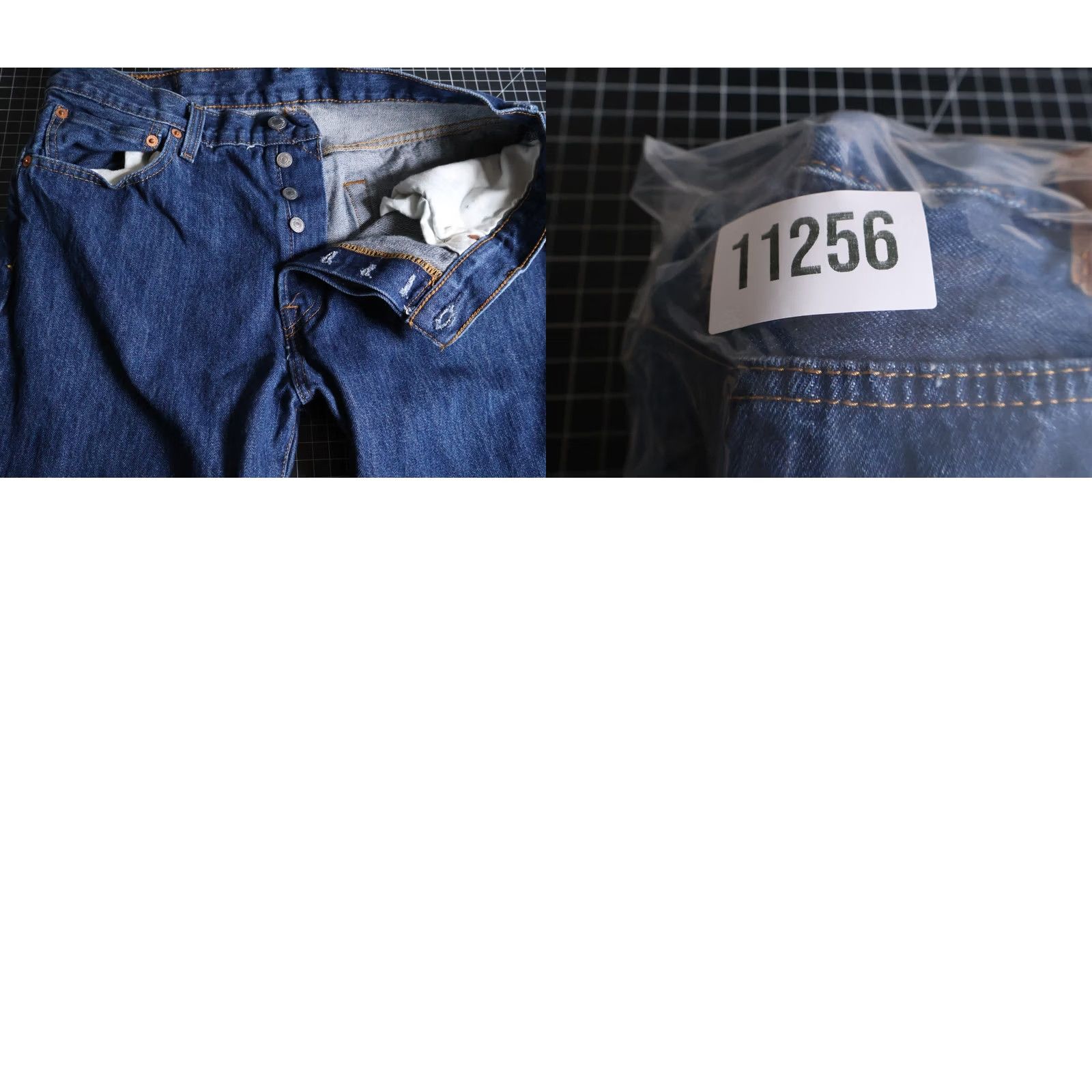 Levi's Levi's 501 Jeans Men's 33 x 31 Blue Button Fly Straight Denim (34 x 32 Tag) Size US 33 - 10 Thumbnail