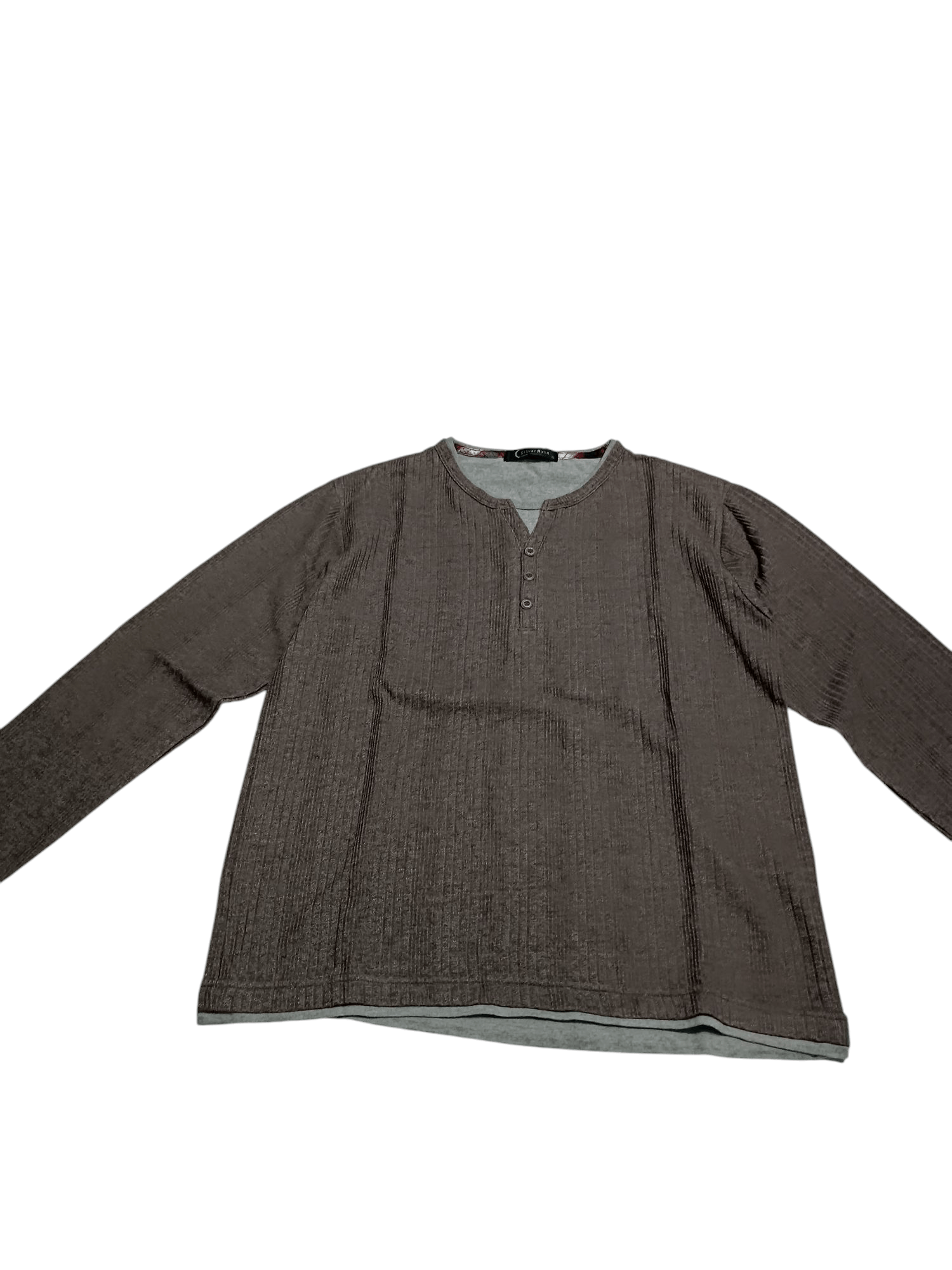 Japanese Brand Japanese Brand Silver Moon Long Sleeve Double Layer T-shirt Size US L / EU 52-54 / 3 - 4 Thumbnail