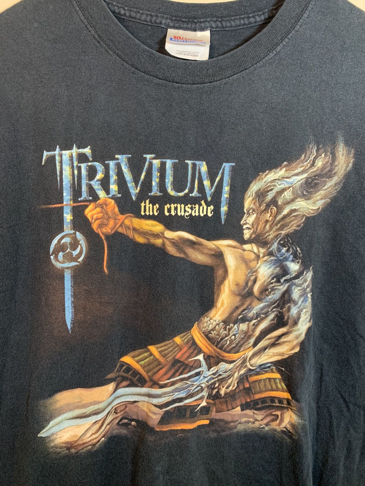 Band Tees × Vintage RARE* Vintage 2006 Trivium The Crusade Album Tour Band Shirt Size US M / EU 48-50 / 2 - 3 Thumbnail