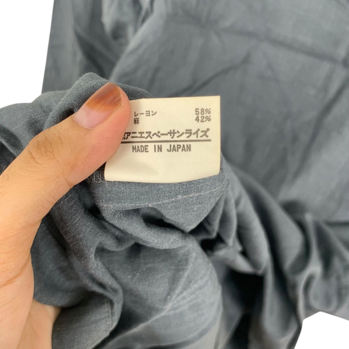 agnes b. Vintage AGNES B. PARIS Linen Button Up Minimalist Casual Tee Size S / US 4 / IT 40 - 10 Thumbnail