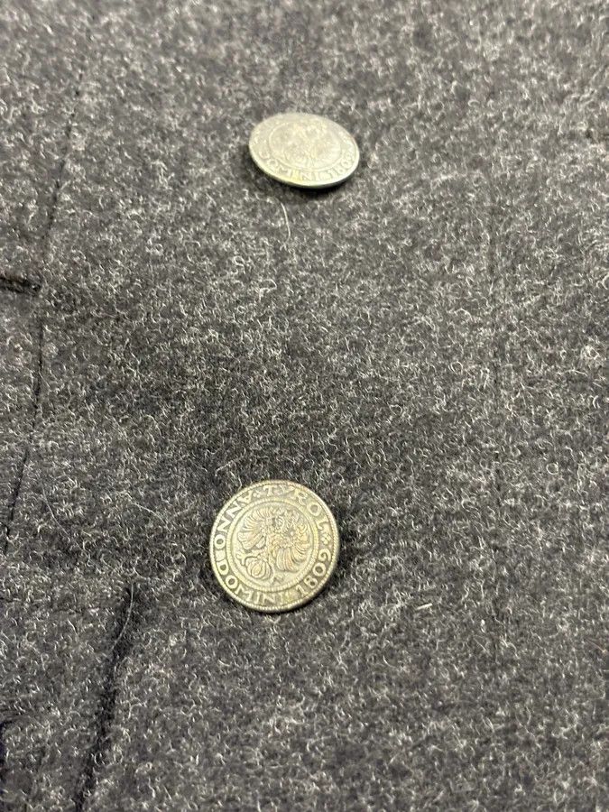 Prada AW2006 Prada Pins Fur Collar Black Wool Jacket Size S / US 4 / IT 40 - 11 Thumbnail