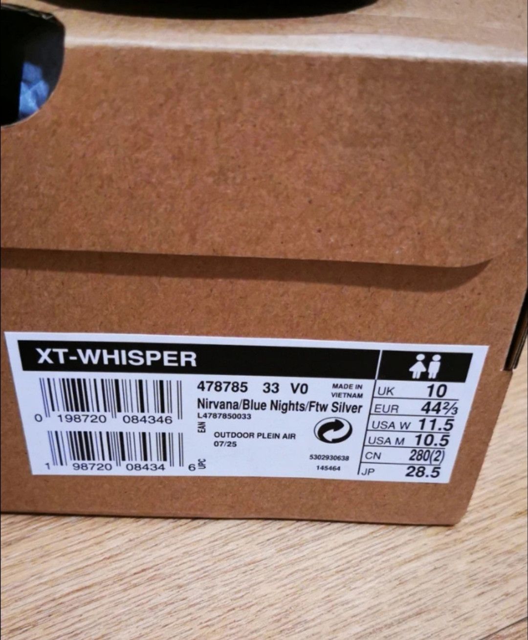 Salomon New in box Salomon xt whisper sneakers Size US 10.5 / EU 43-44 - 5 Thumbnail
