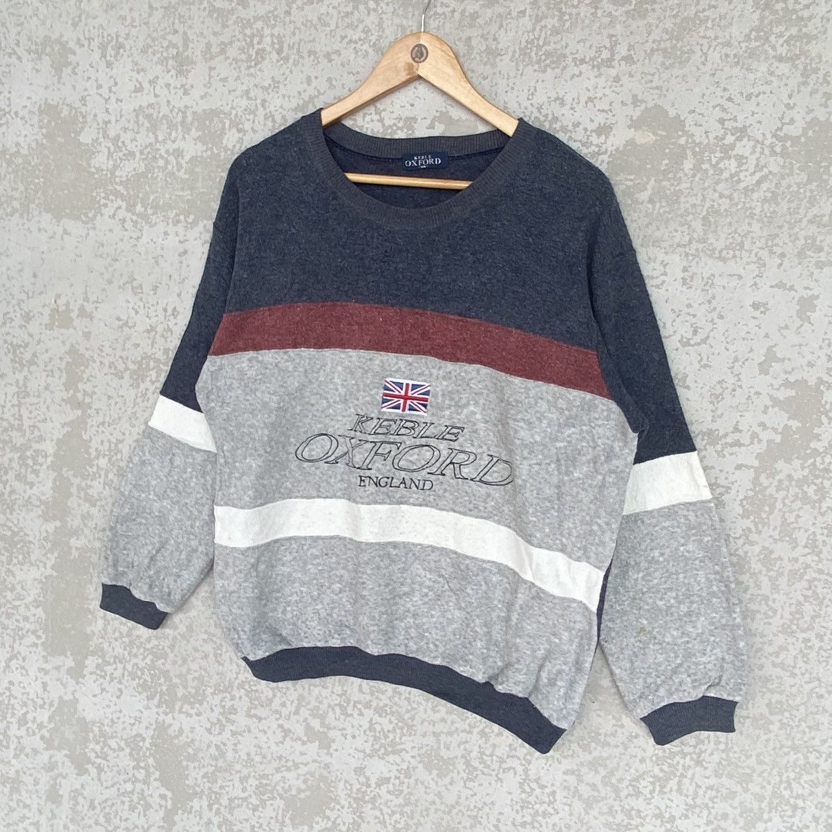 Other Vintage Oxford England Printed Crewneck Sweatshirt Blue/Grey Size US M / EU 48-50 / 2 - 2 Thumbnail