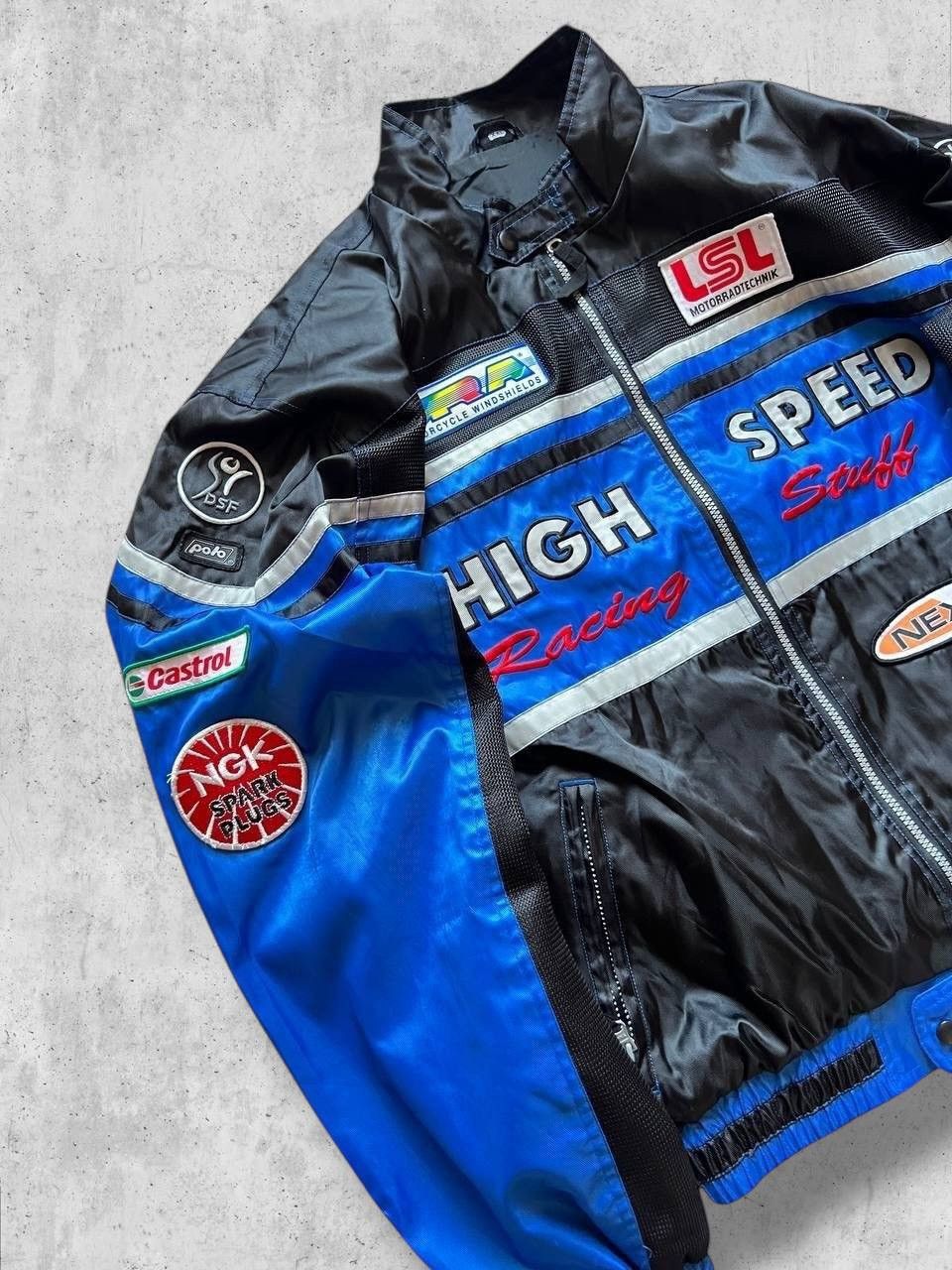 Other VINTAGE RACING JACKET Motobike High Speed cars bomber Size US XXL / EU 58 / 5 - 10 Thumbnail