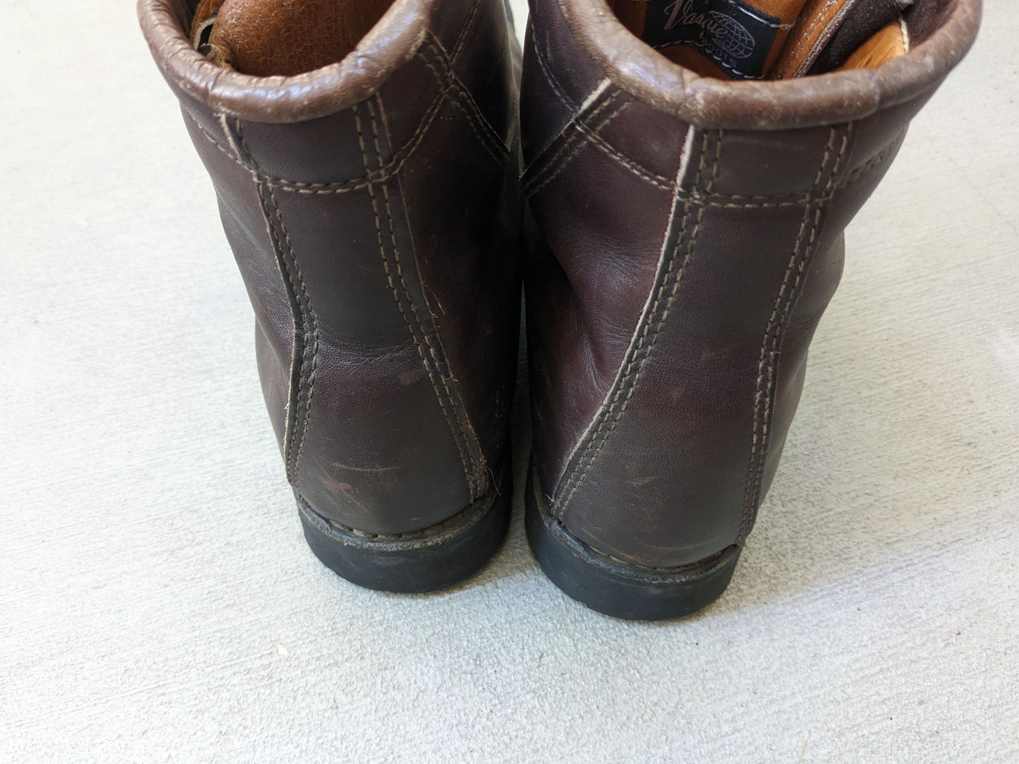 Vintage Vasque Ski Boots Brown 11 EE Wide Italy Hiking