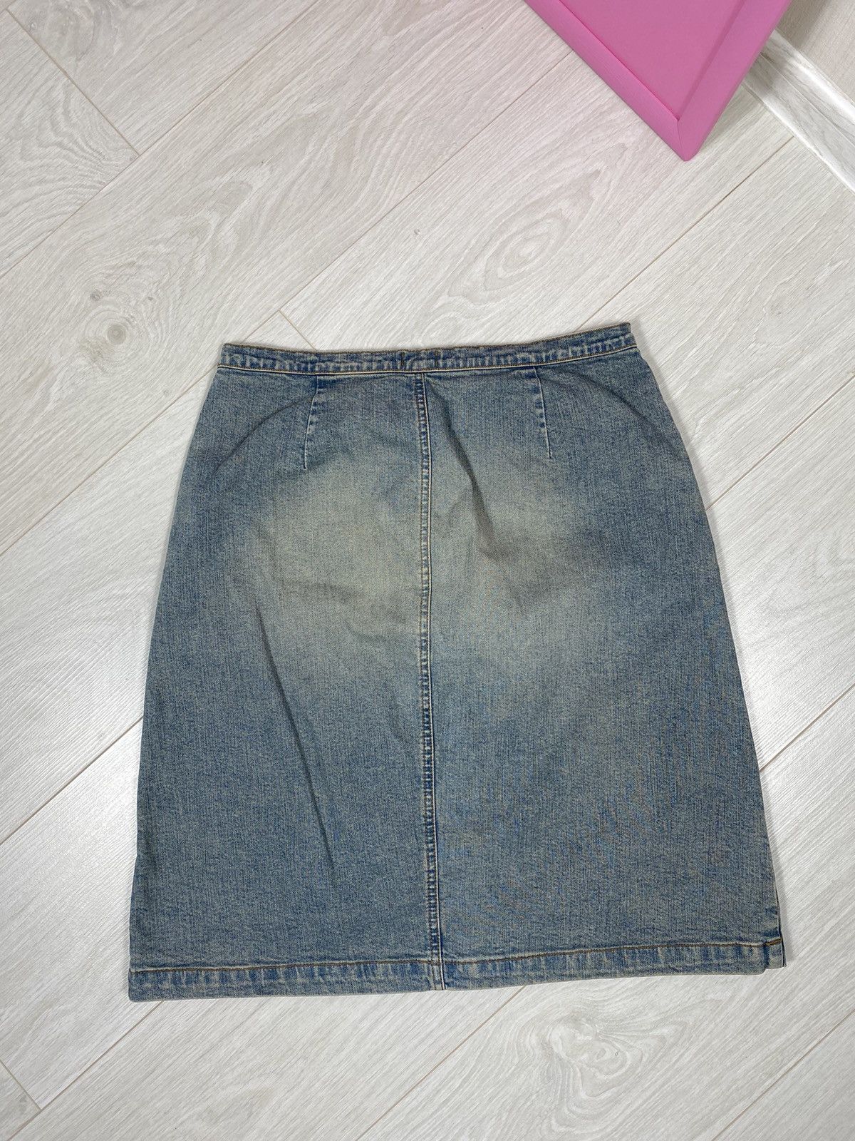 Dolce & Gabbana × Vintage Dolce & Gabbana Jeans Skirt Mini Size 28" / US 6 / IT 42 - 14 Thumbnail
