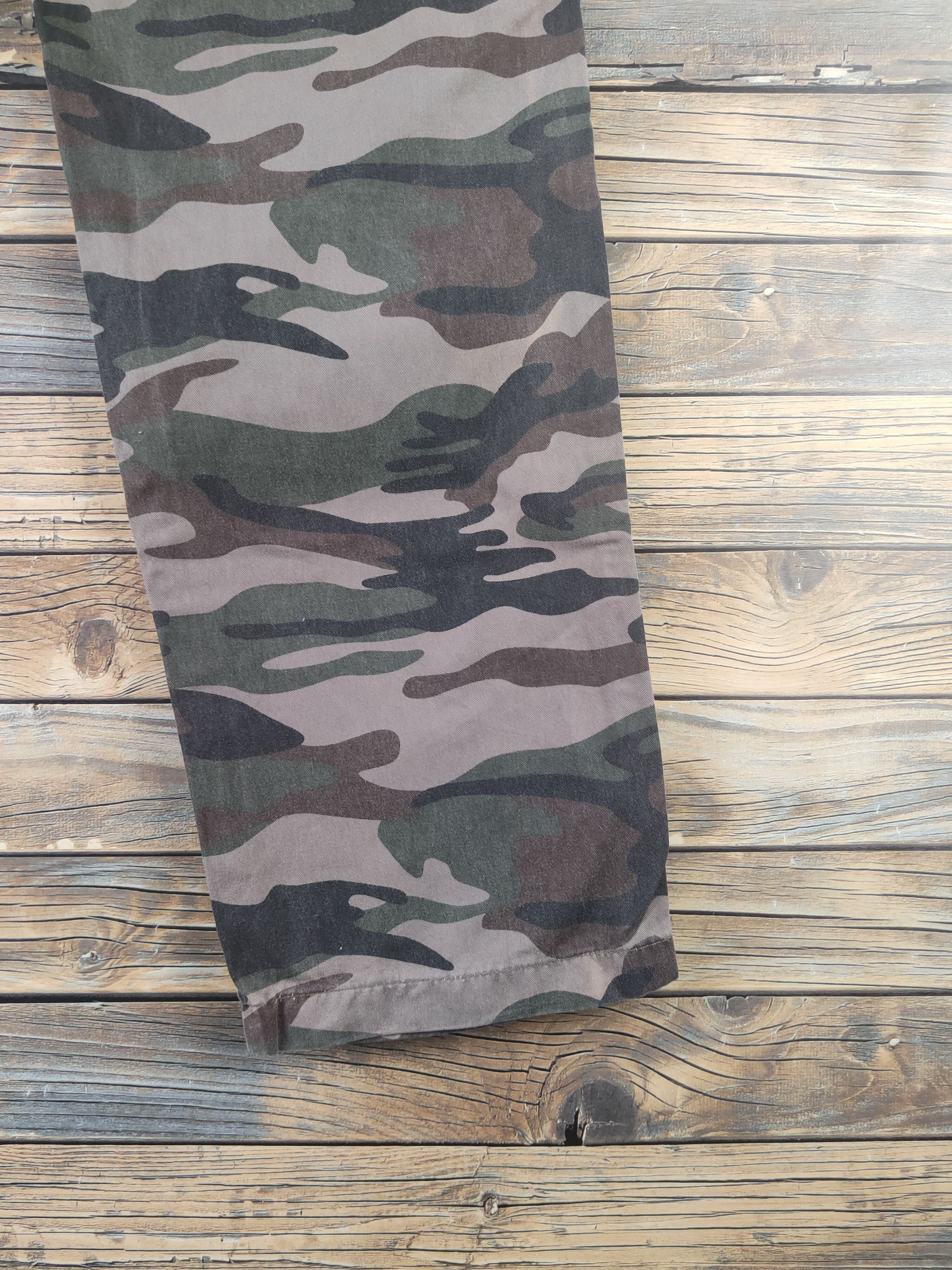 Surplus Research DL Surplus Camouflage Multipocket Cargo Pants #1938 Size US 30 / EU 46 - 11 Thumbnail