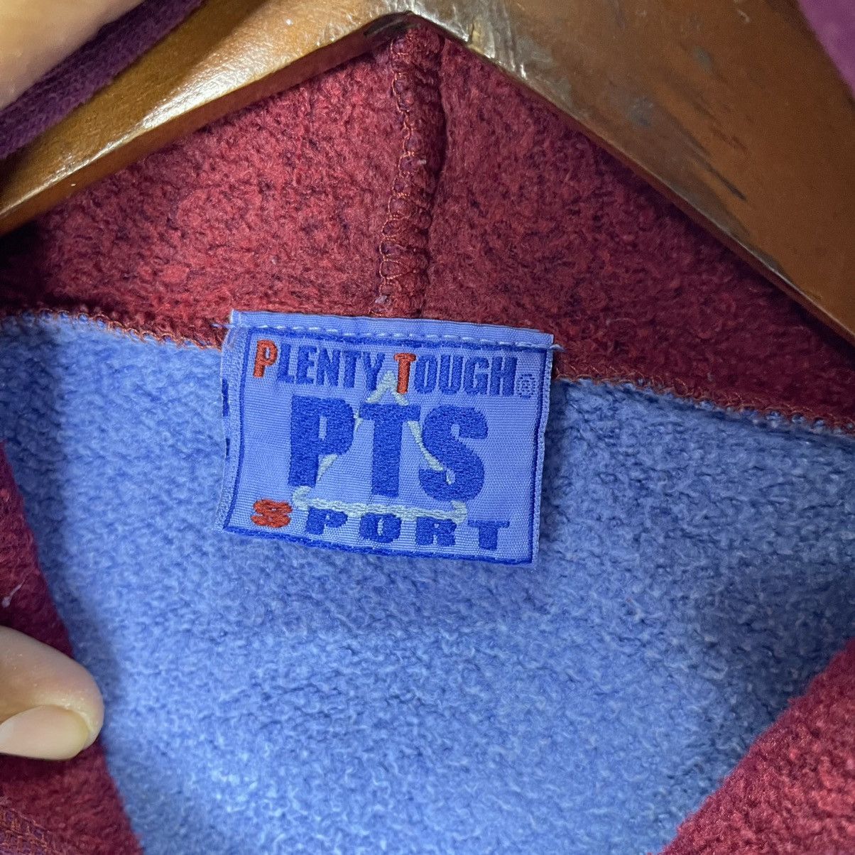 Japanese Brand Vintage Plenty Tough Sport PTS Hoodie Size US L / EU 52-54 / 3 - 7 Thumbnail