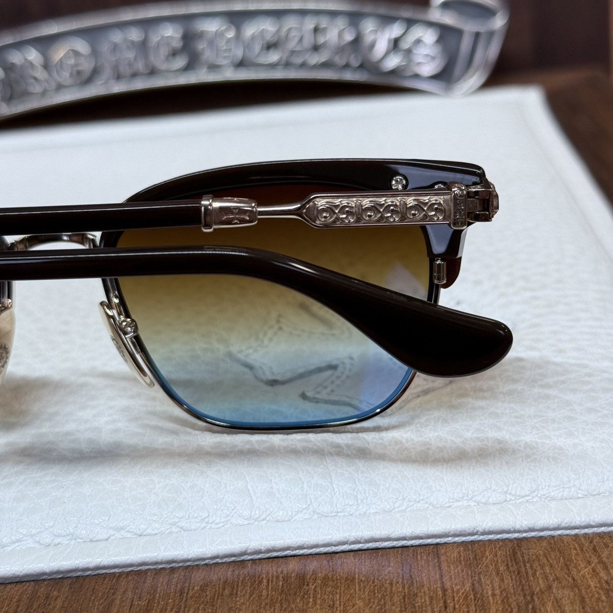 Chrome Hearts Chrome Hearts VERTICAL SMILE II 1/1 Sunglasses Size ONE SIZE - 11 Thumbnail