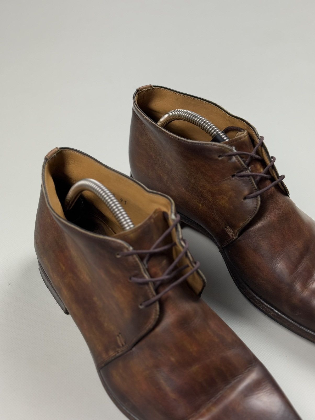 Magnanni Magnanni Men’s Leather Chukka Boots Shoes Size 41 / US 8 Size US 8 / EU 41 - 5 Thumbnail