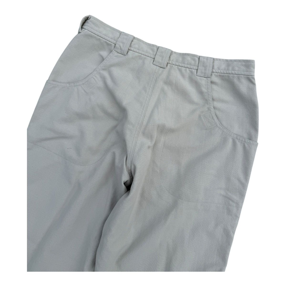 L.L. Bean Vintage L.L.Bean Canvas Workwear Utility Pants Tan 36x32 Size US 36 / EU 52 - 5 Thumbnail