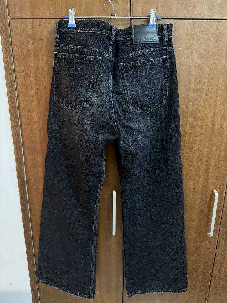 Acne Studios Acne Studios Washed black wide-leg jeans Size US 30 / EU 46 - 2 Thumbnail