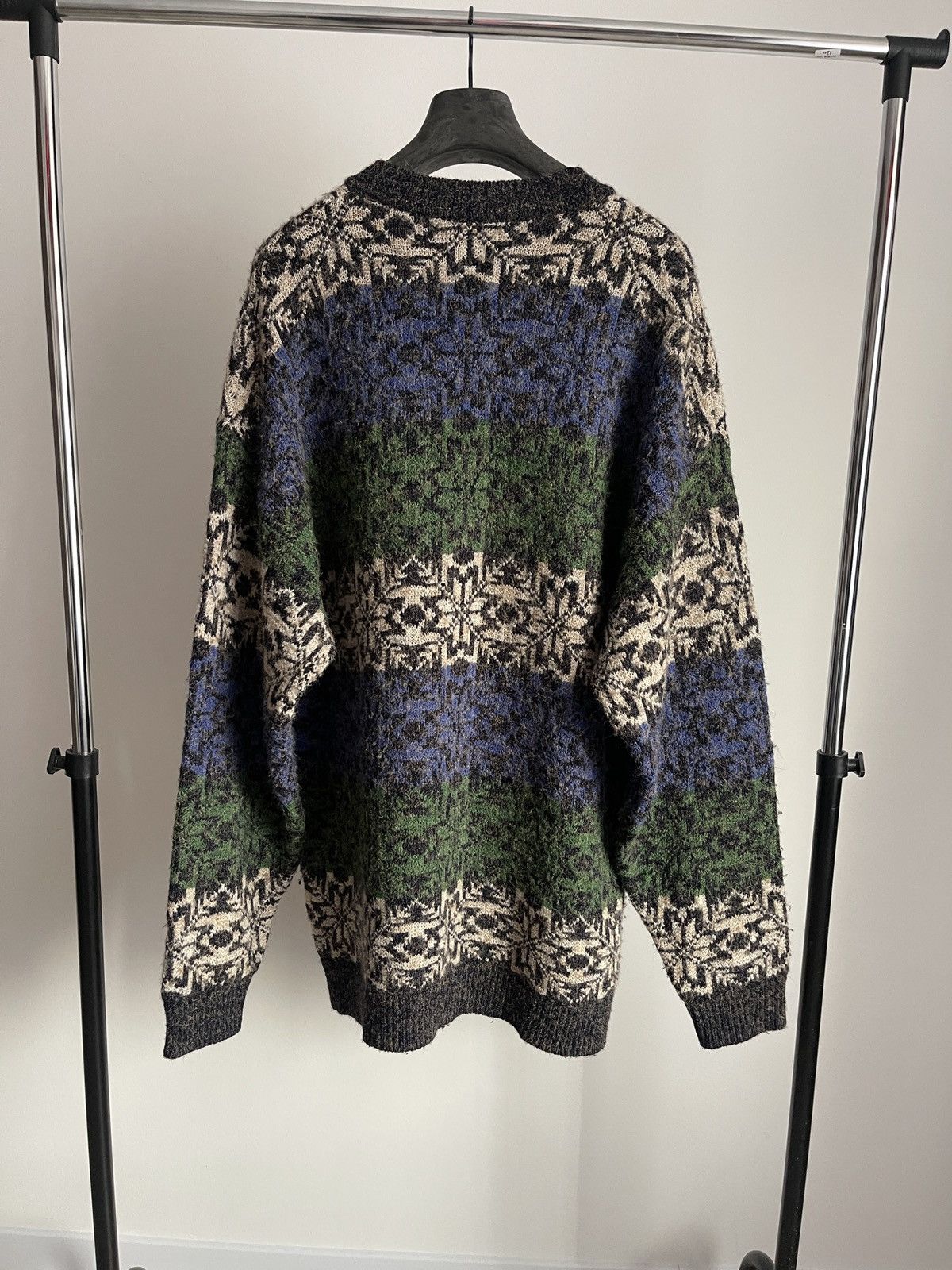 Vintage Vintage Rare Patterned Knit Sweater Barisal Alpaca Wool XL Size US XL / EU 56 / 4 - 5 Thumbnail