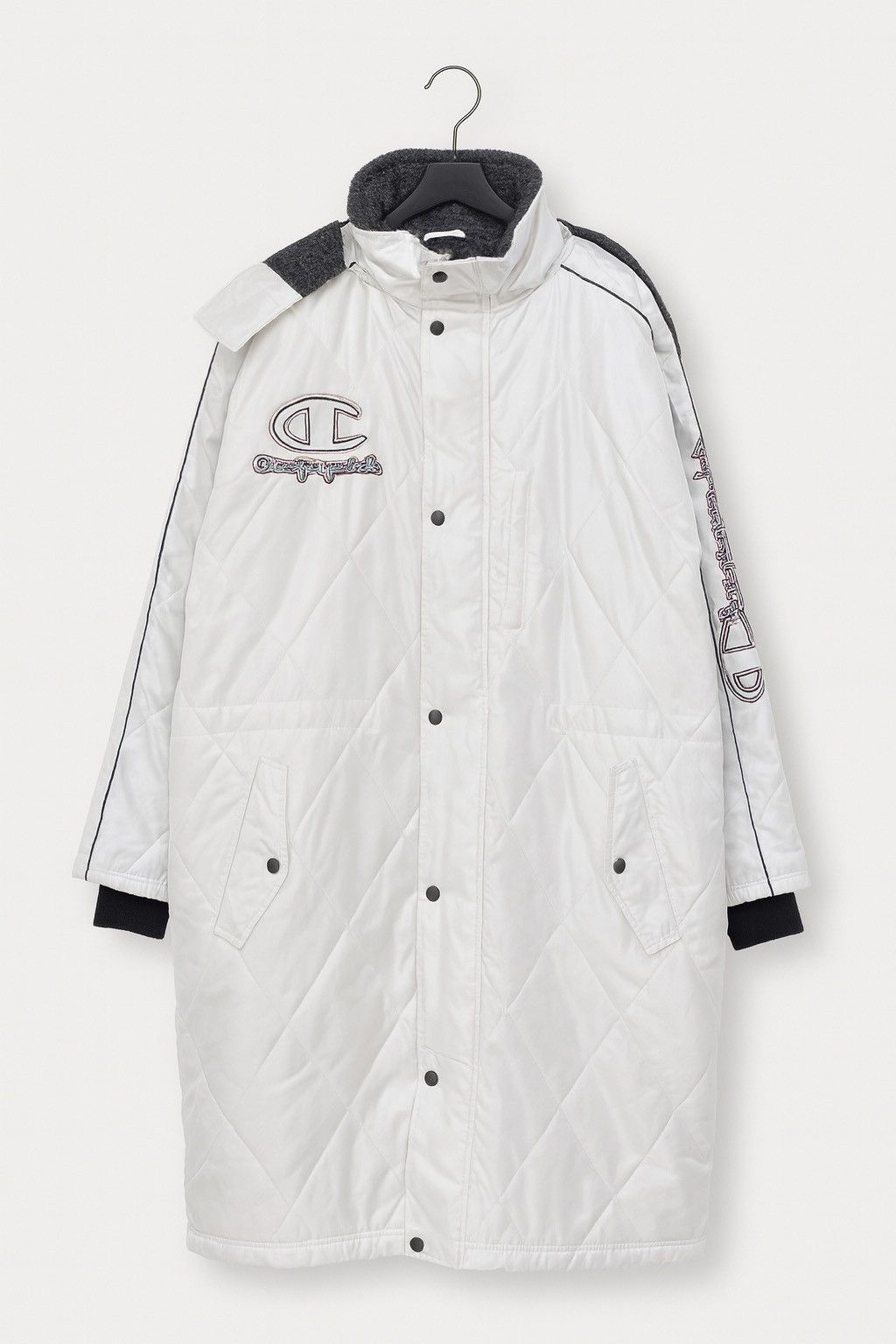 Champion Vintage Champion Products White Long Parka Jacket Sherpa Size US S / EU 44-46 / 1 - 2 Thumbnail