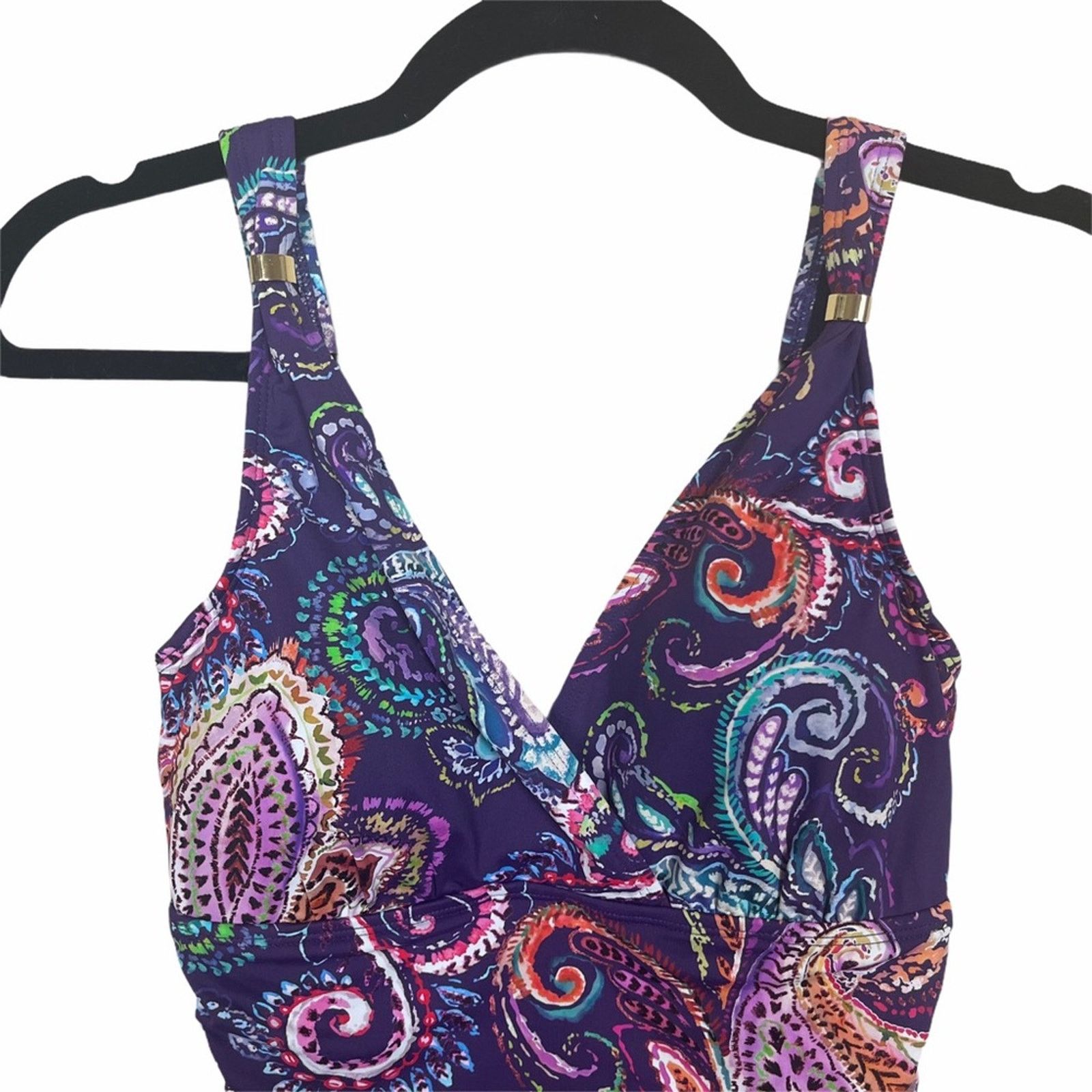 Lauren Ralph Lauren Lauren Ralph Lauren Captiva Paisley One-Piece 6 Size ONE SIZE - 3 Thumbnail