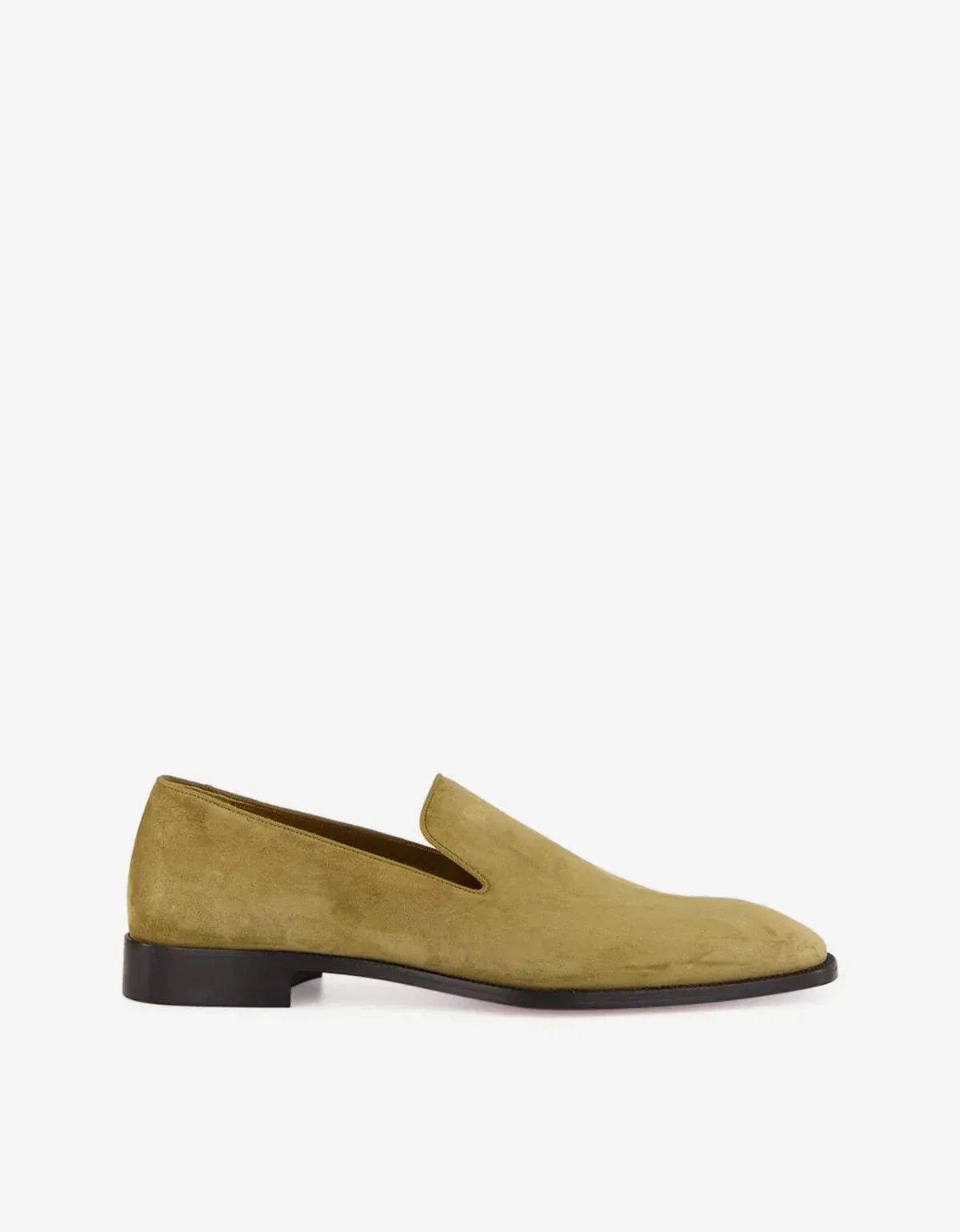 Christian Louboutin Christian Louboutin Beige Danny Flex Suede Loafers Size US 8 / EU 41 - 2 Thumbnail