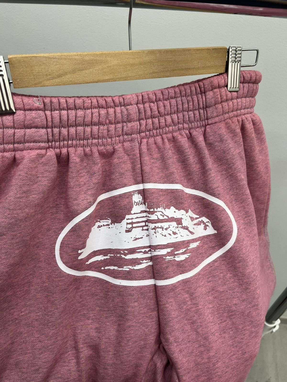 Corteiz Corteiz Front Logo Pink Cotton Sweatpants Size US 32 / EU 48 - 3 Thumbnail