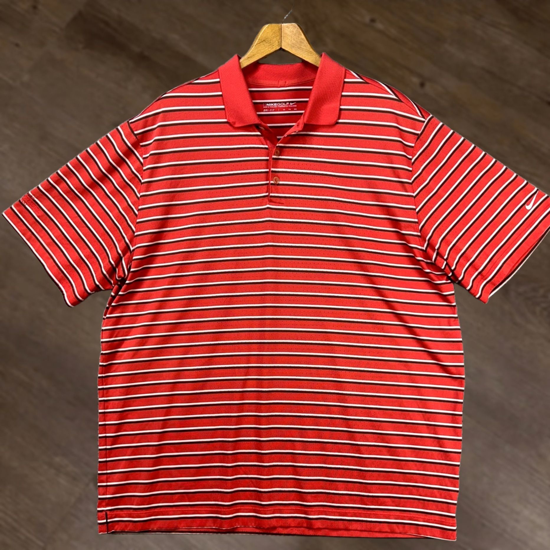 Nike × Supreme M Supreme x Nike Stripe Rugby polo Tshirt black