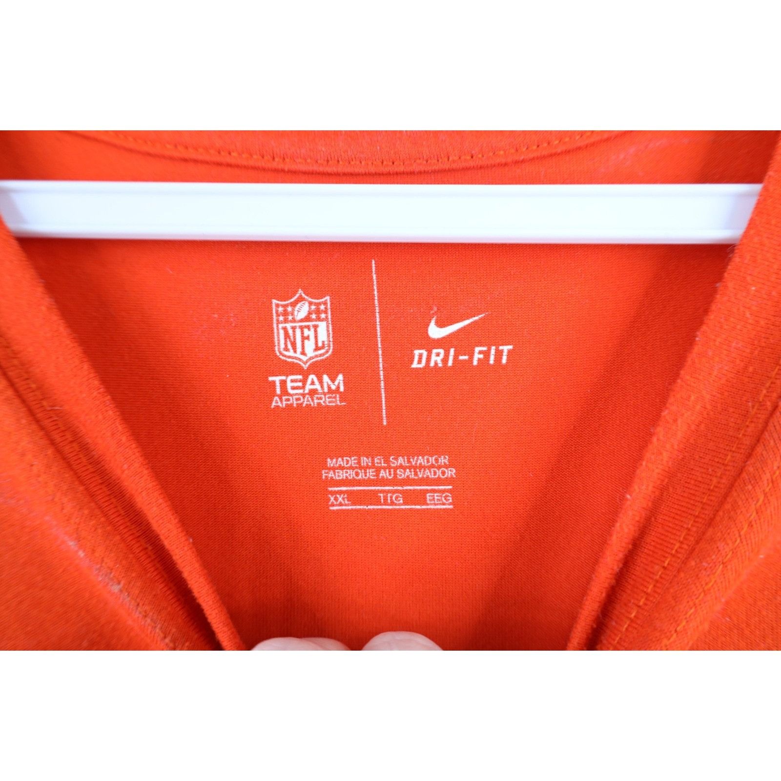 Nike Nike NFL Spell Out Chicago Bears Football T-Shirt Size US XXL / EU 58 / 5 - 6 Thumbnail