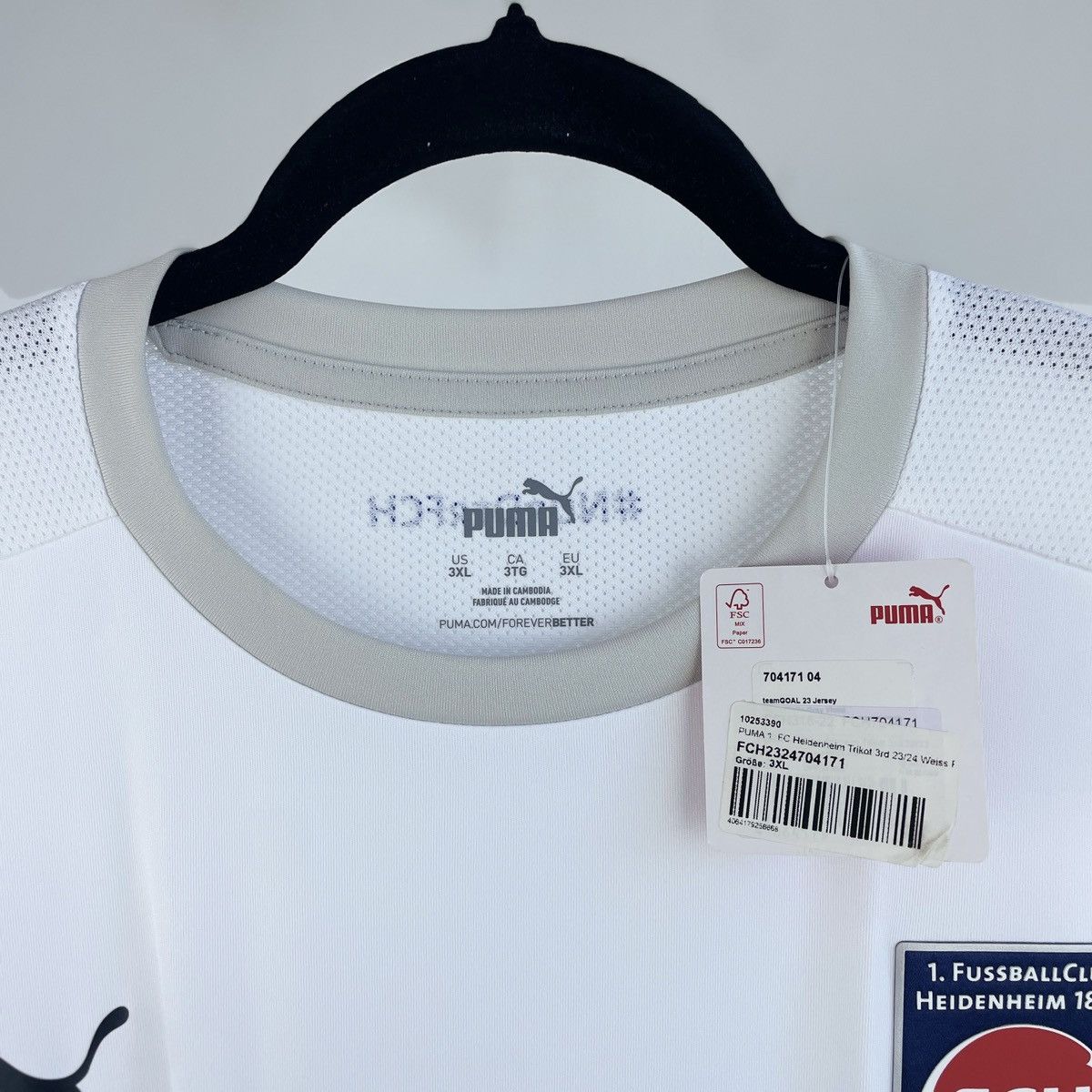 Puma 1. FC Heidenheim Third Men’s Jersey Shirt 2023/2024 size 3XL Size US XXL / EU 58 / 5 - 3 Thumbnail