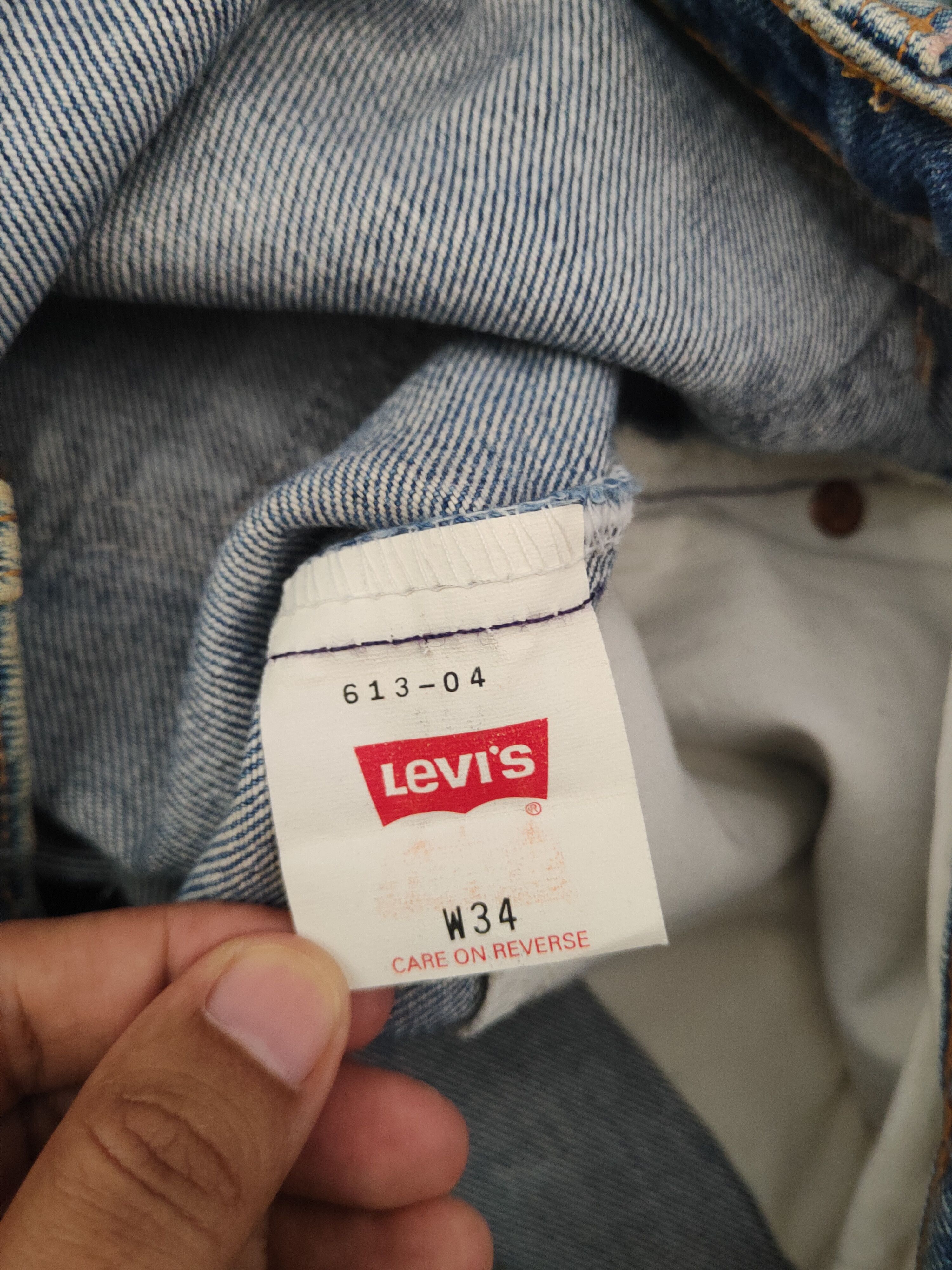 Levi's 613 Levi's orange tab Distressed Ripped Jeans #S2831 Size US 32 / EU 48 - 15 Thumbnail