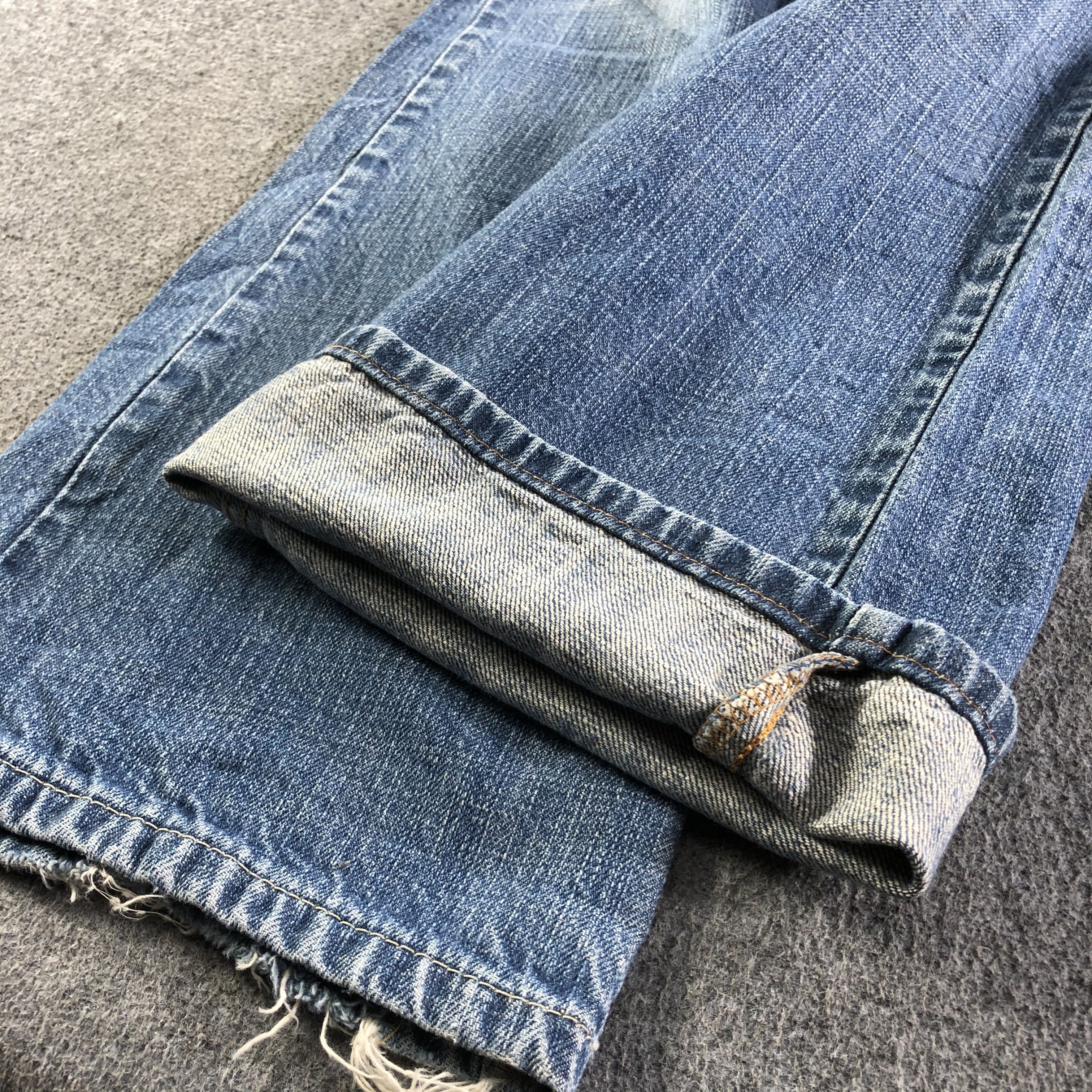 Levi's Vintage Blue Wash Levis 527 Mini Flare Jeans-J4313 Size US 32 / EU 48 - 7 Thumbnail