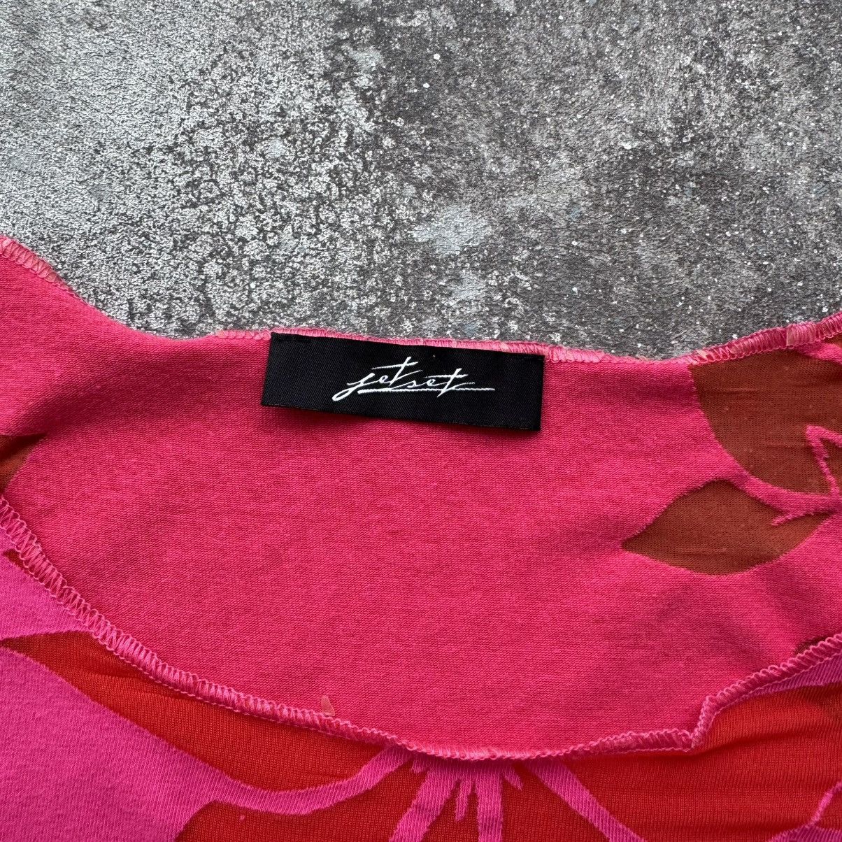 JET SET × Vintage Jetset Vintage Pink Tank Top Size XL / US 12-14 / IT 48-50 - 8 Thumbnail