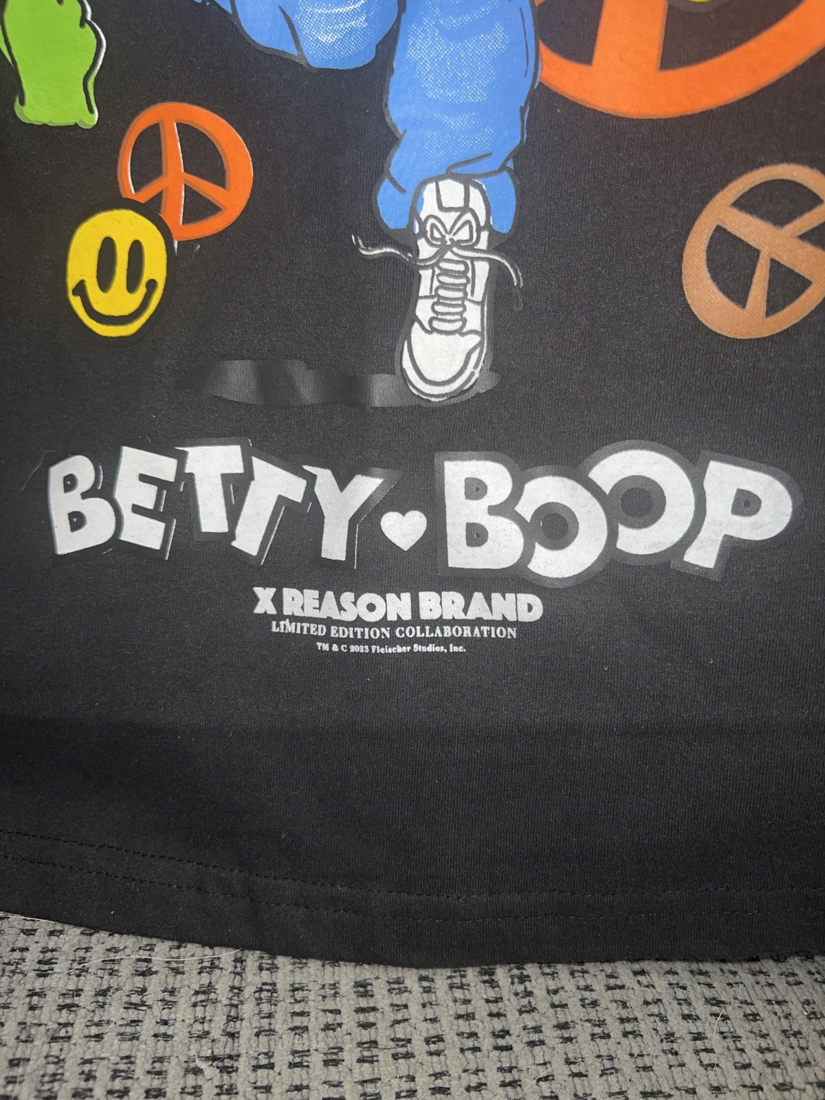 Reason Reason X Betty Boop Limited Edition Peace Unity Tee Size US M / EU 48-50 / 2 - 3 Thumbnail