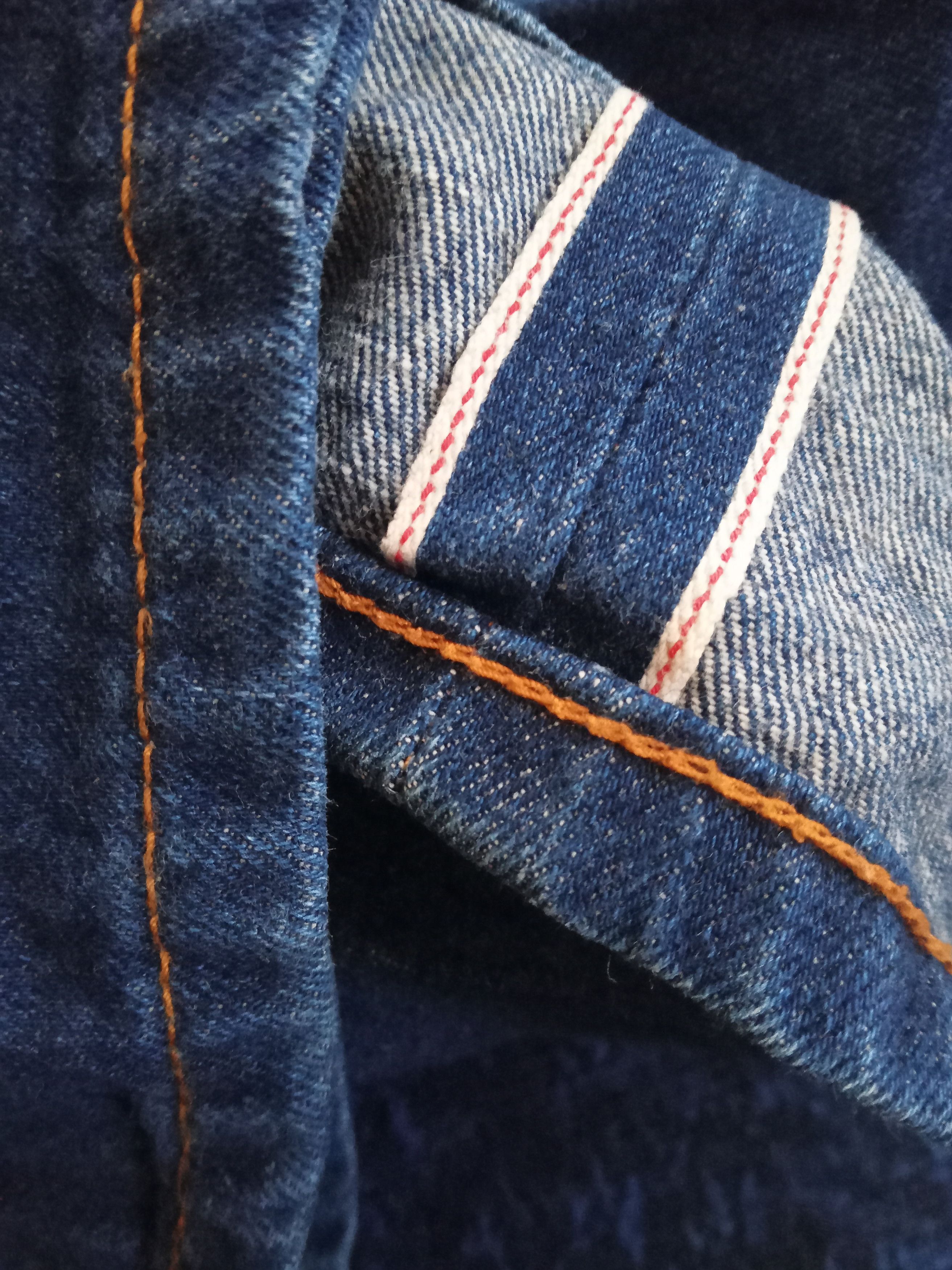 Japanese Brand Men's Bigi Redline Selvedge Jeans Size US 33 - 9 Thumbnail