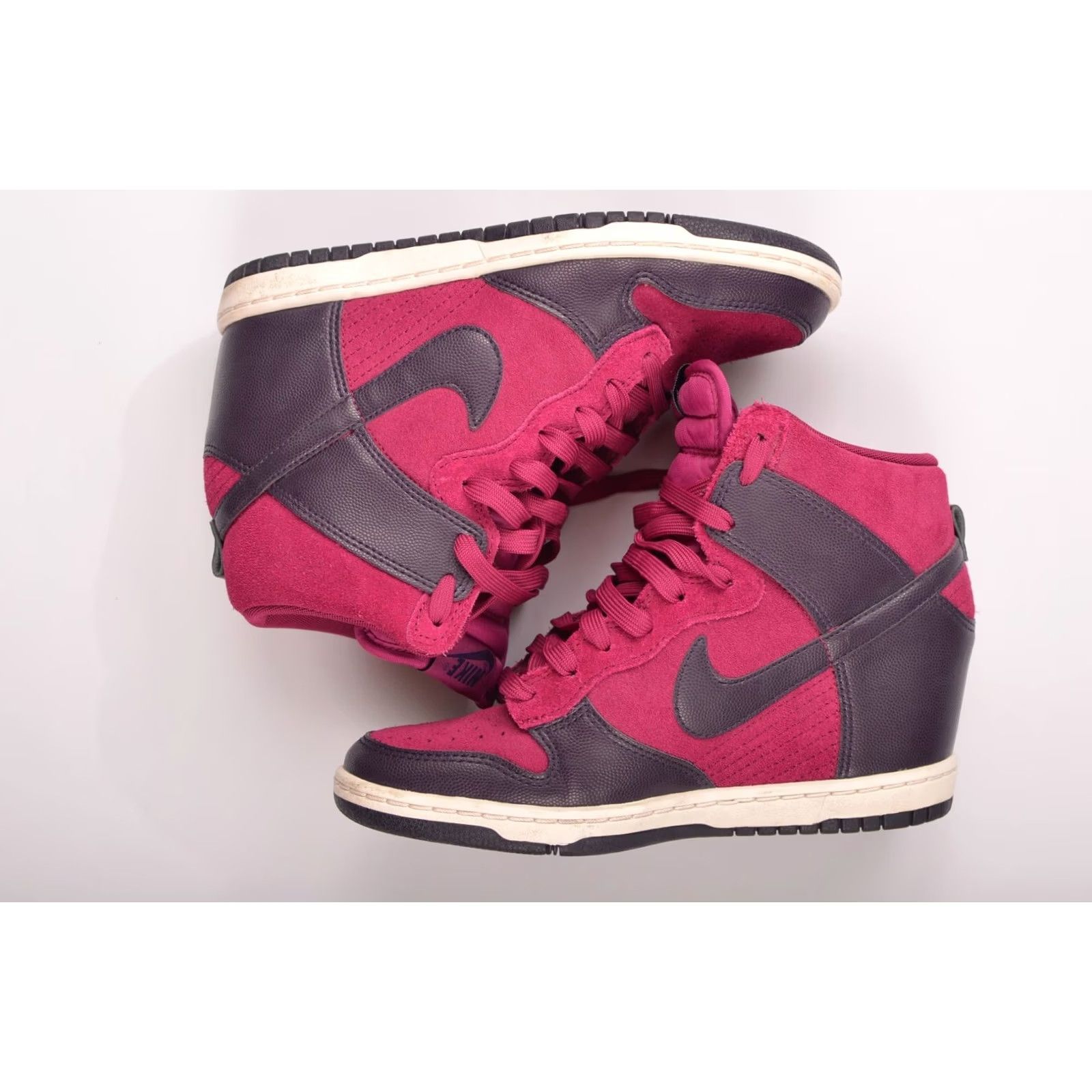 Nike Nike Dunk Sky High Purple Dynasty Sneakers 528899-501 Womens High Top Suede US 6.5 / UK 4 / EUR 37.5 sneakers Size US 8 / IT 38 - 4 Thumbnail