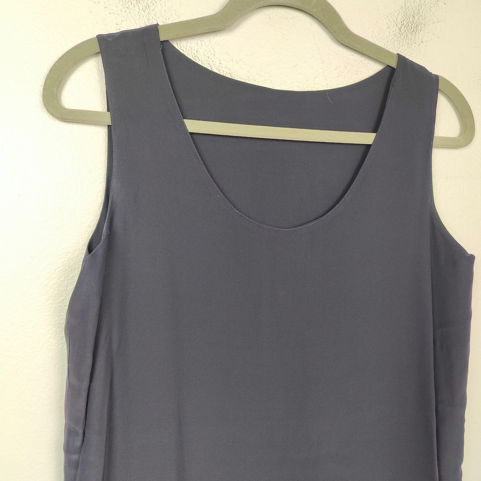 Other Peter Cohen Midi Slip Dress Women Small Black Silky Jersey Size S / US 4 / IT 40 - 2 Thumbnail