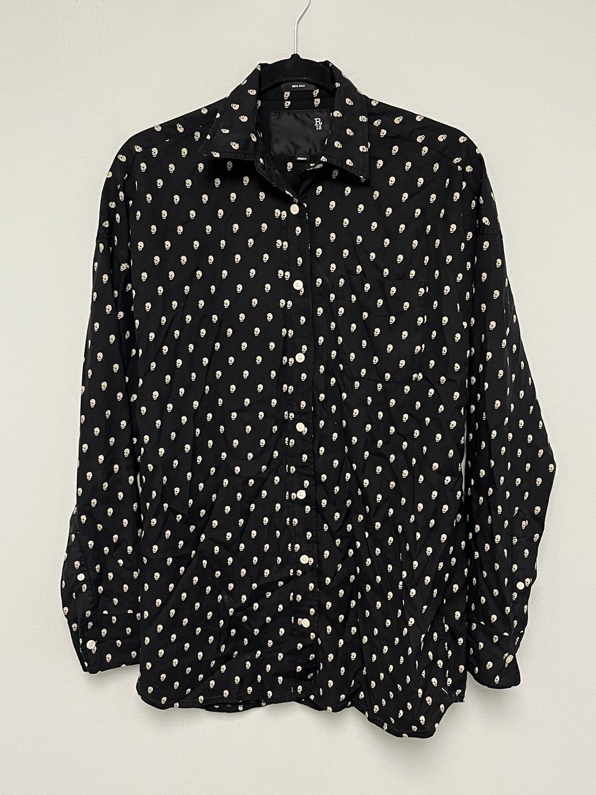 R13 Skulls shirt. Xs Size XS / US 0-2 / IT 36-38 - 4 Thumbnail