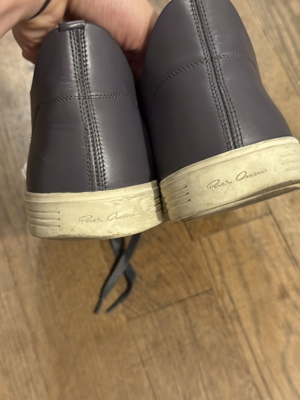 Rick Owens Rick owens AW16 iron mastodon sneakers Size US 8 / EU 41 - 5 Thumbnail
