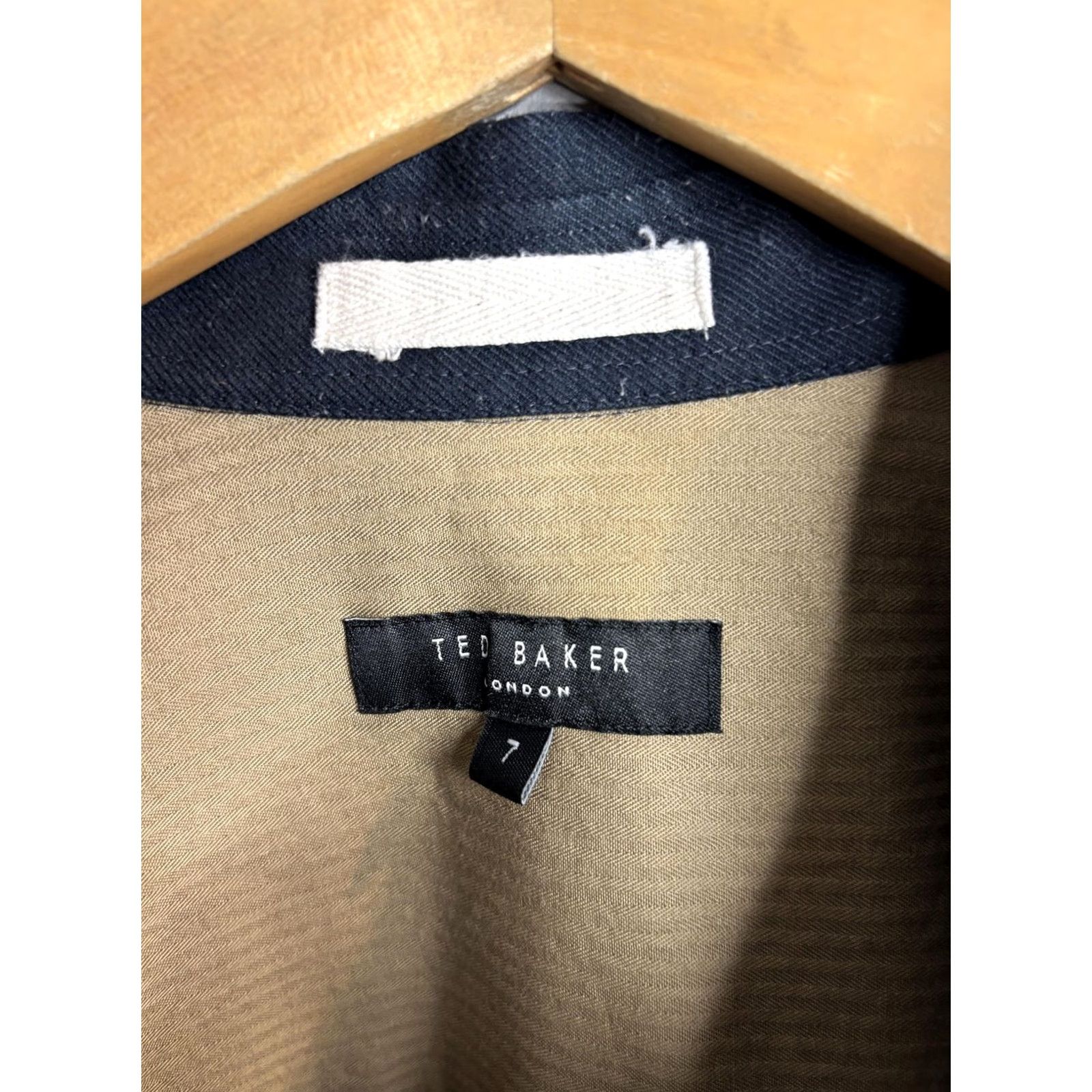 Ted Baker Ted Baker Shirt Mens 7XL Button-Up Long Sleeve Blue Casual Workwear Shirt Size US XXL / EU 58 / 5 - 3 Thumbnail
