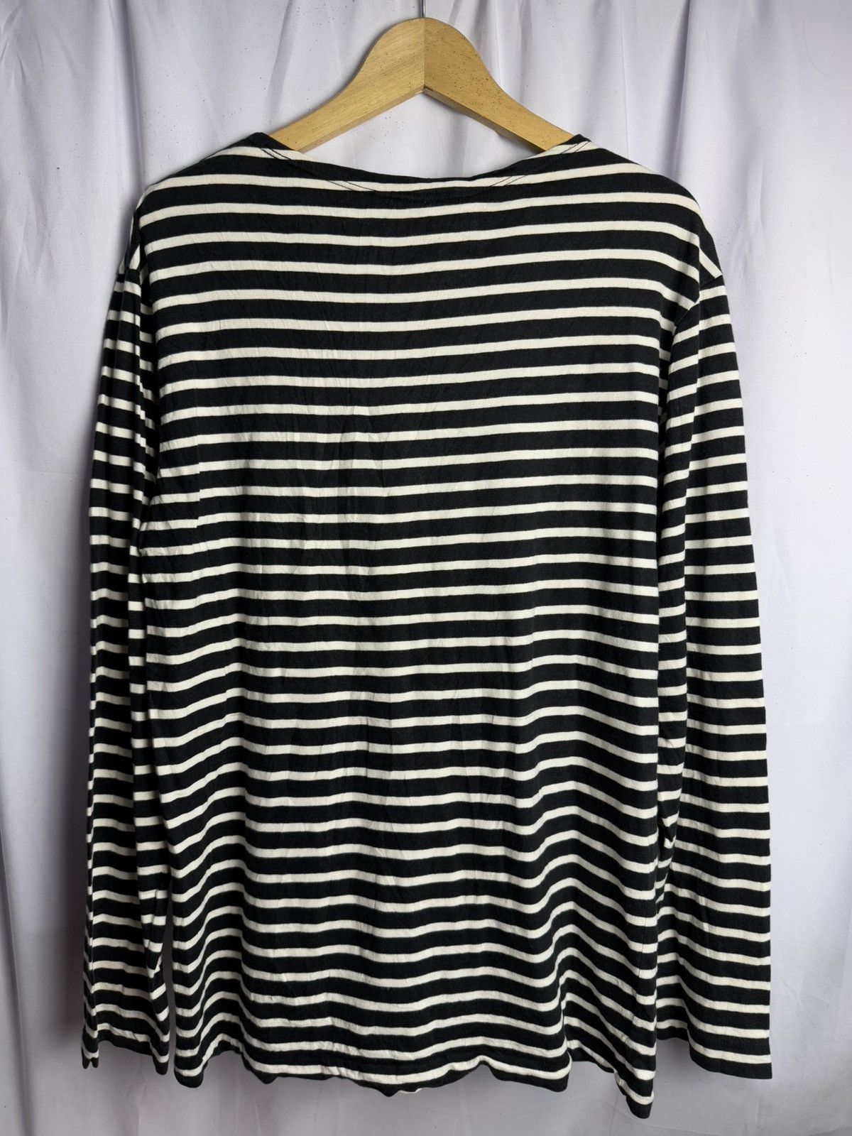 agnes b. Agnes B Homme Japan Long Sleeve Stripe Size US L / EU 52-54 / 3 - 2 Thumbnail