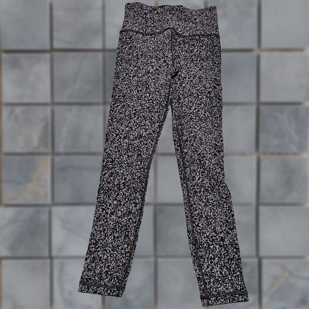 Athleta Athleta Leggings Womens Small Elation Rib Tight Purple S Womens Size 28" / US 6 / IT 42 - 1 Thumbnail